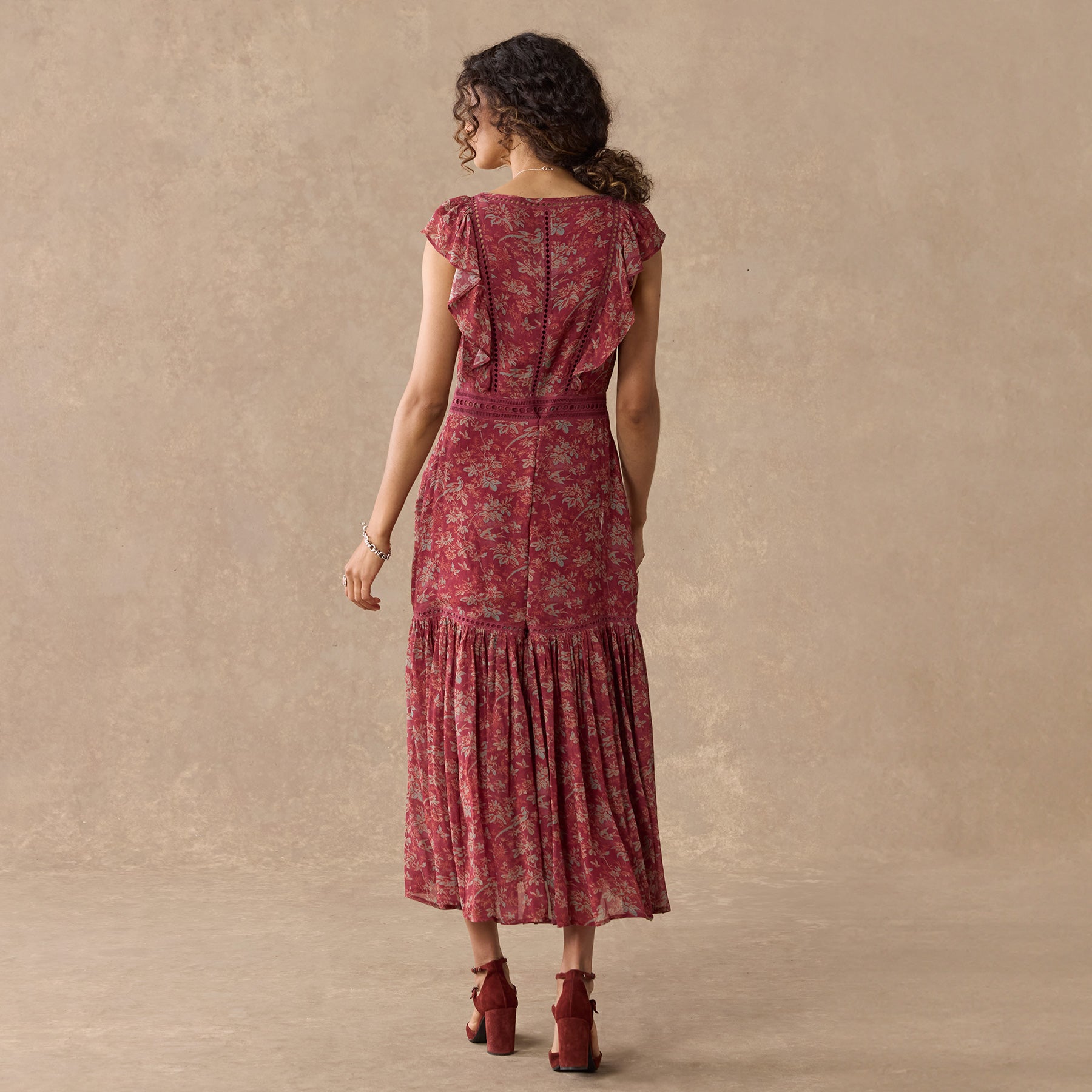 Harvest Florals Dress, Petite | Sundance Outlet - Sundance Clothing
