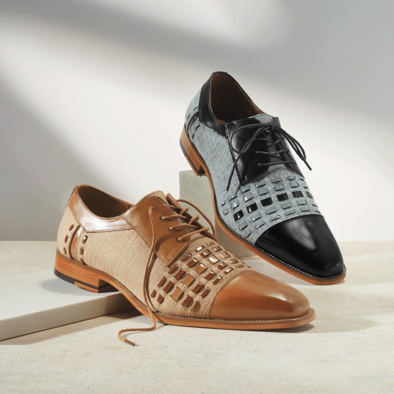 Stacy Adams Halstead Cap Toe Oxford - MIDNIGHT VELVET CATALOG