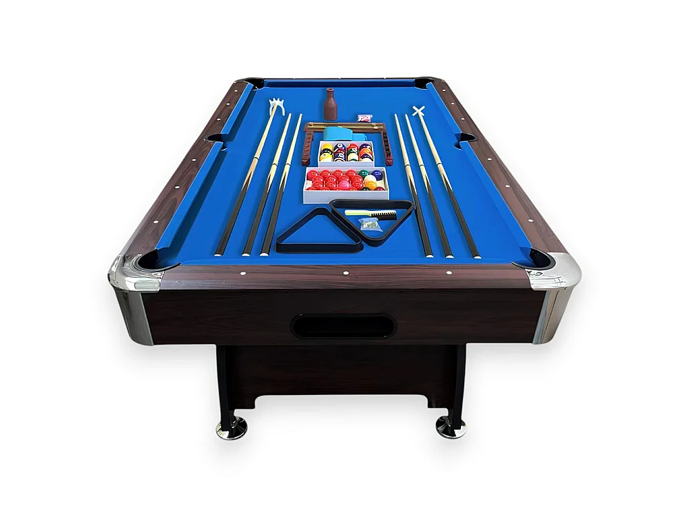 Table de billard 8 pieds avec accessoires complets – Viper Blue