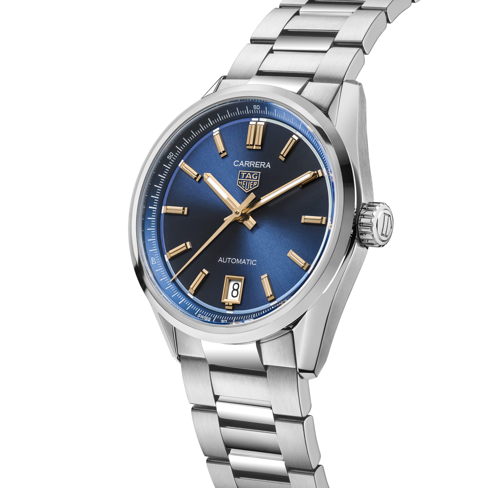 TAG Heuer Replica Watch Carrera Date Automatic 36 mm Steel(1:1 replica) - Elite Watch Atelier