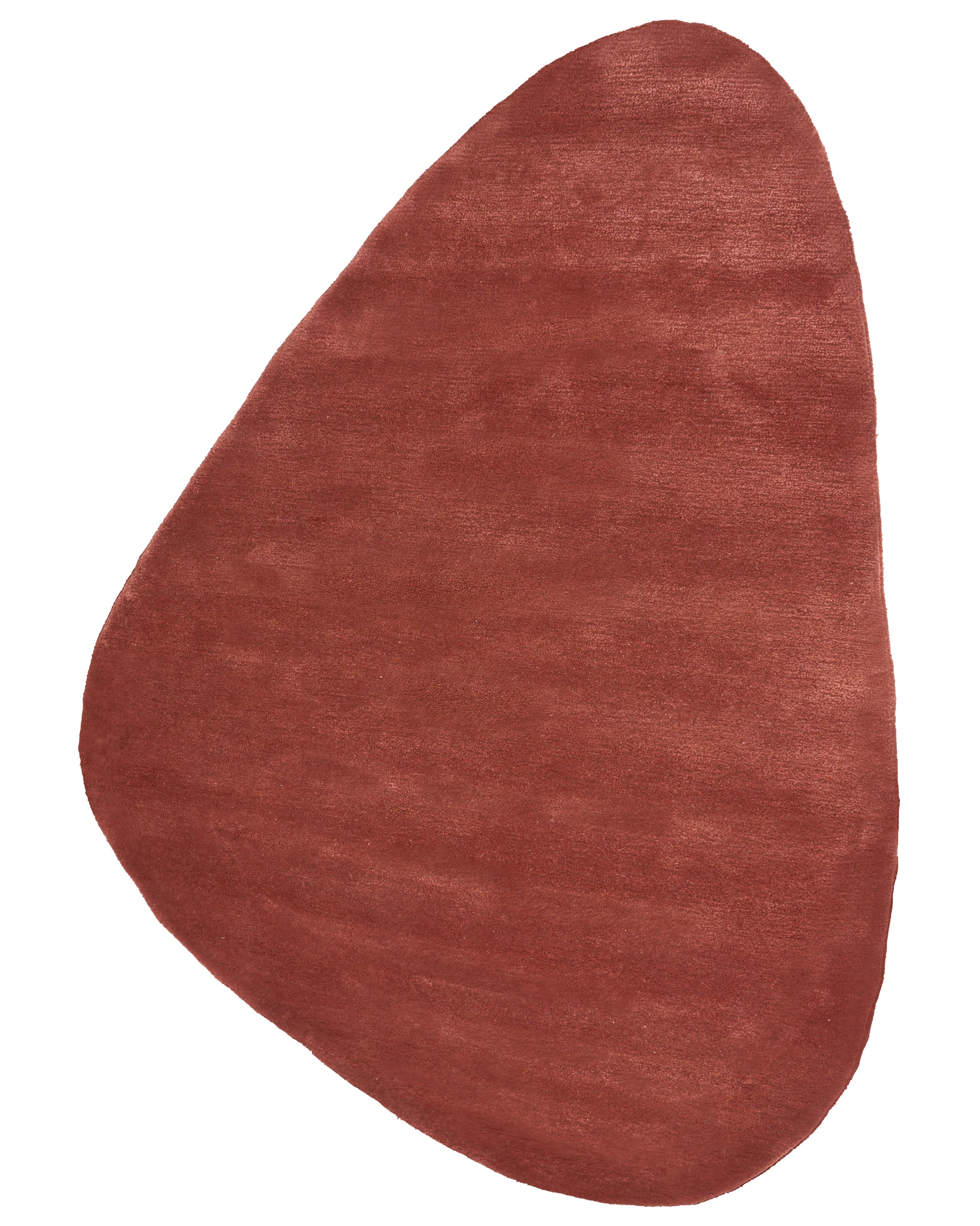 Rug TANDO Dark Red 160 x 230 cm Viscose