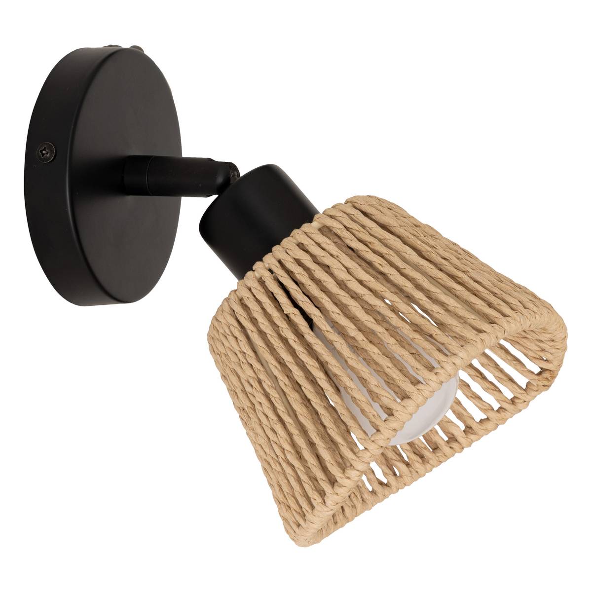 Wall/Ceiling Light "Myha" Beige, 10x10 cm