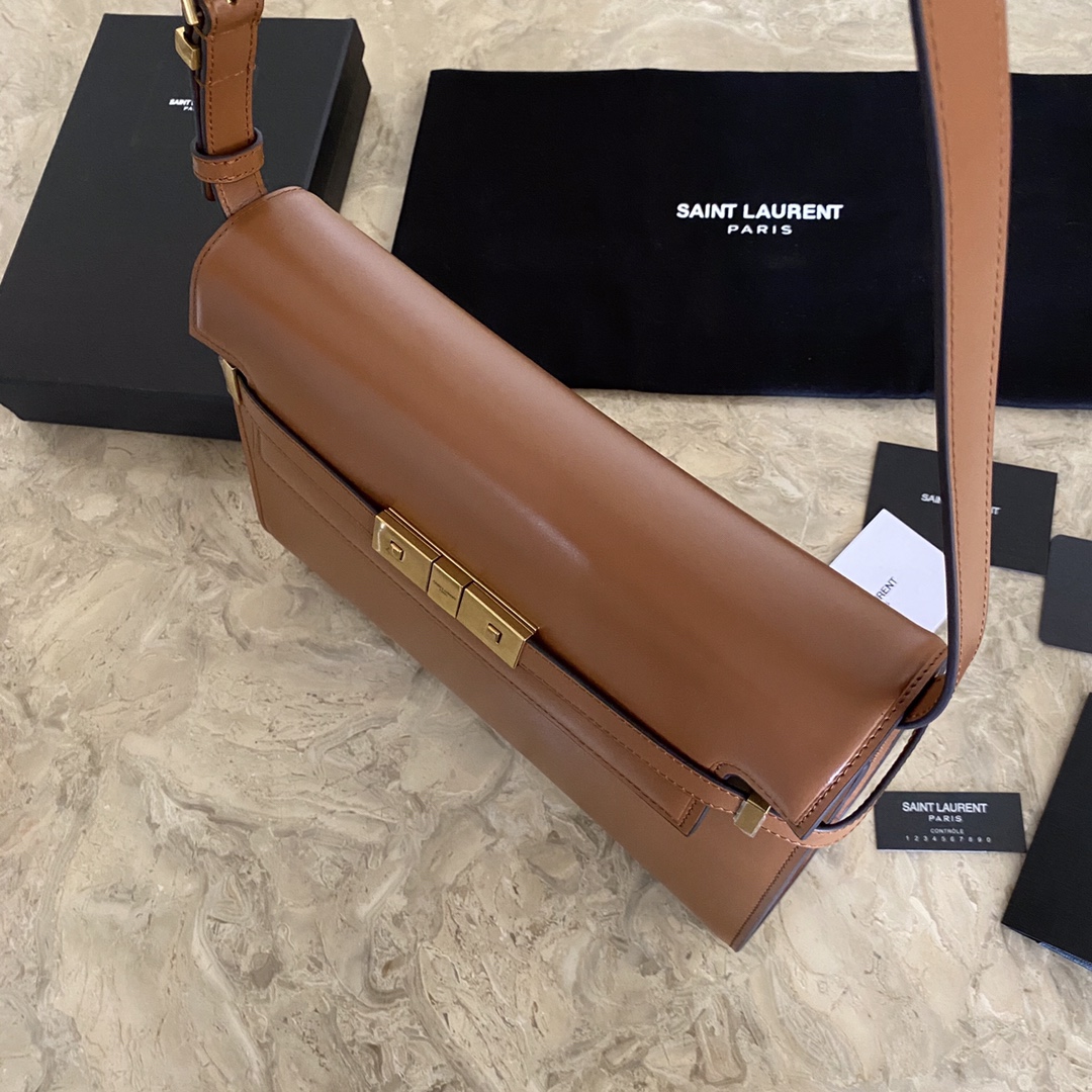 MANHATTAN MEDIUM SHOPPING BAG IN BOX SAINT LAURENT LEATHER1:1High-quality replica