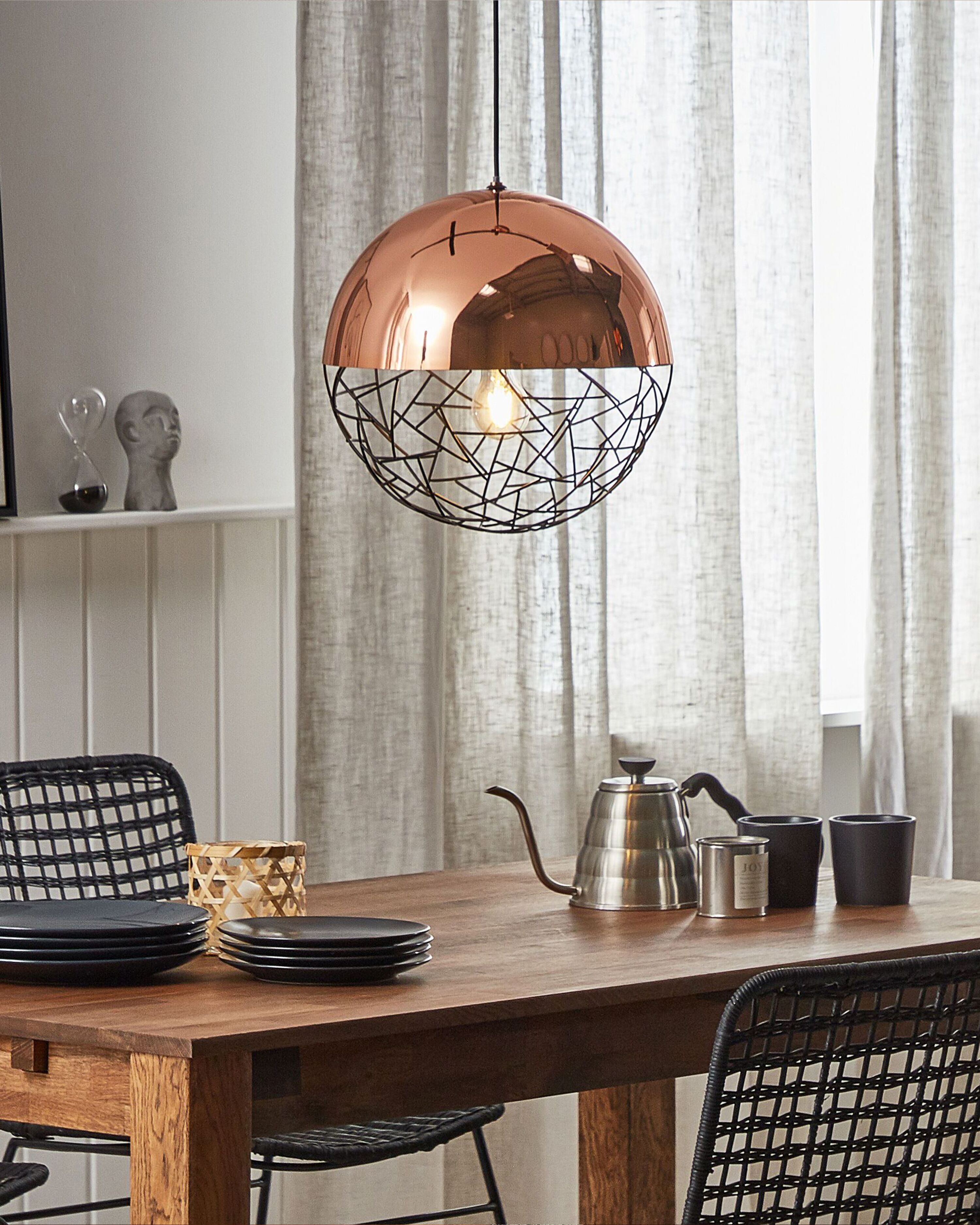 Pendant Lamp PADMA Metal Copper
