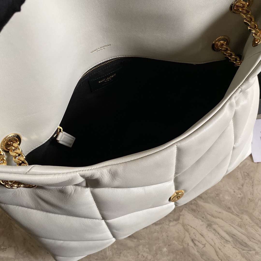 PUFFER SMALL BAG IN QUILTED SUEDE1:1High-quality replica