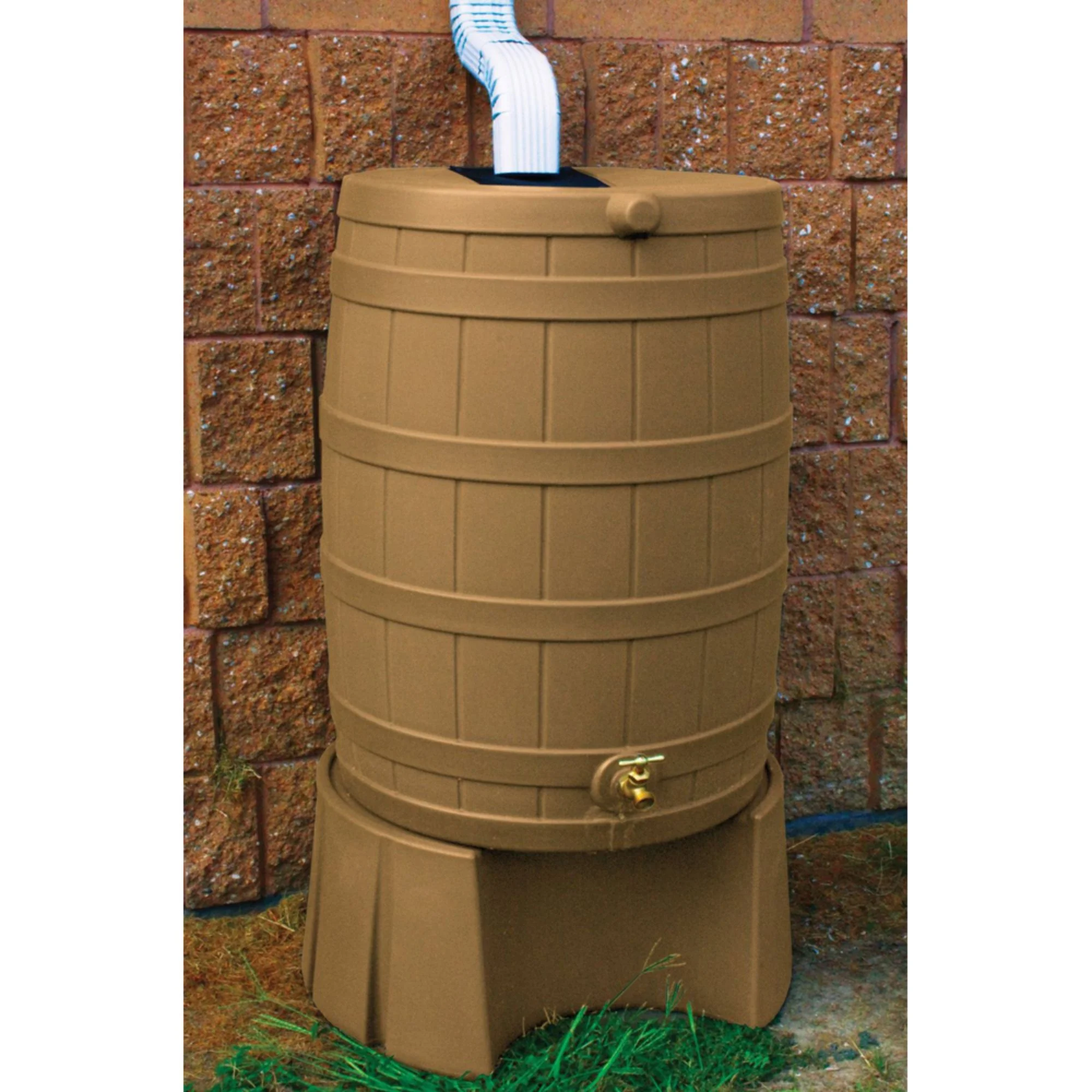 Good Ideas Rain Wizard Rain Storage Collection Rain Barrel 50-Gallon - Image 21