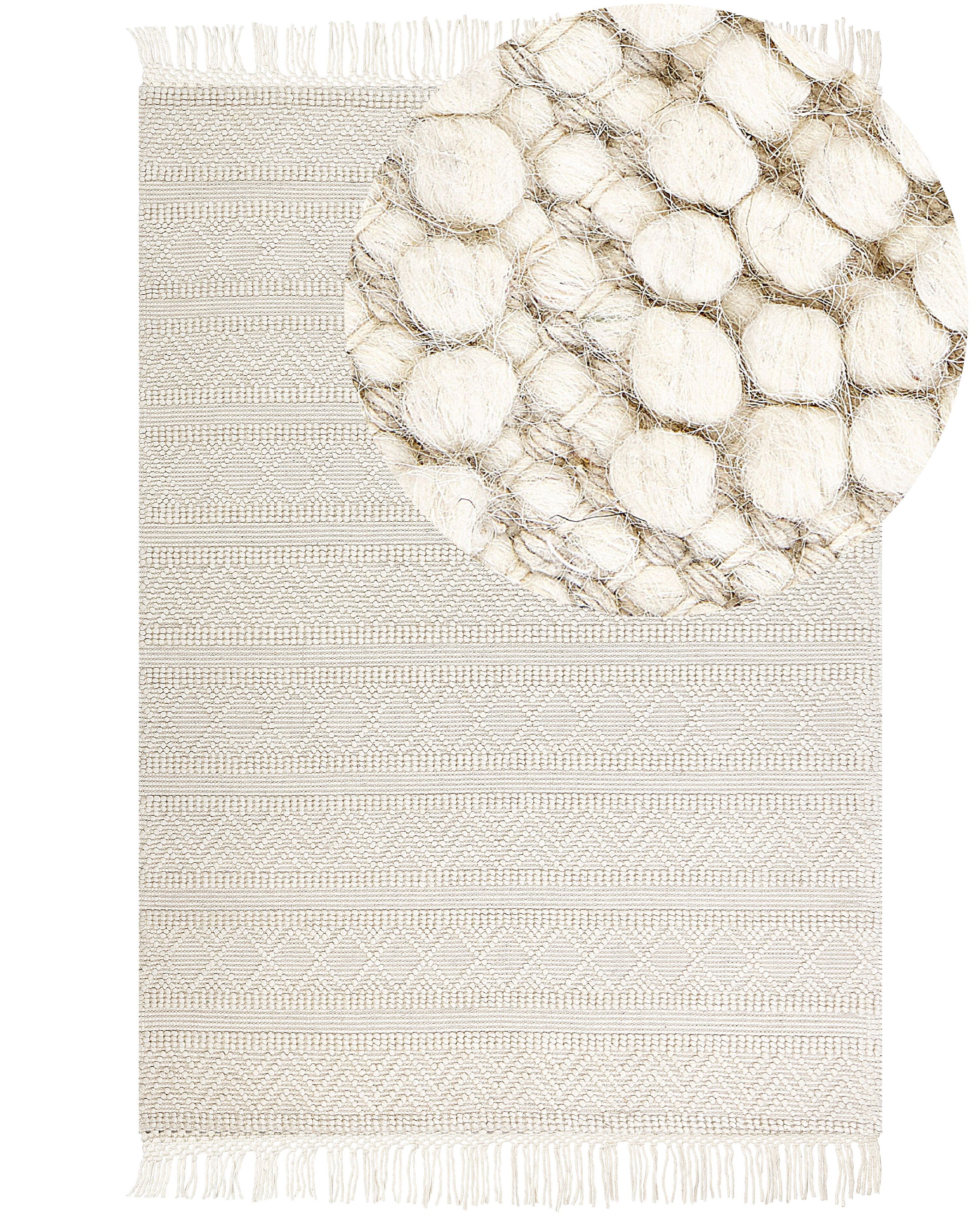 Rug PERTEK Beige 160 x 230 cm Wool