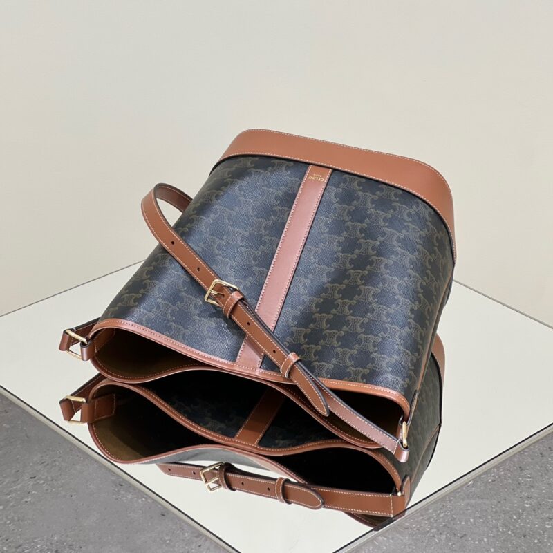 Replica Celine Triomphe Bucket Brown1:1High-quality replica