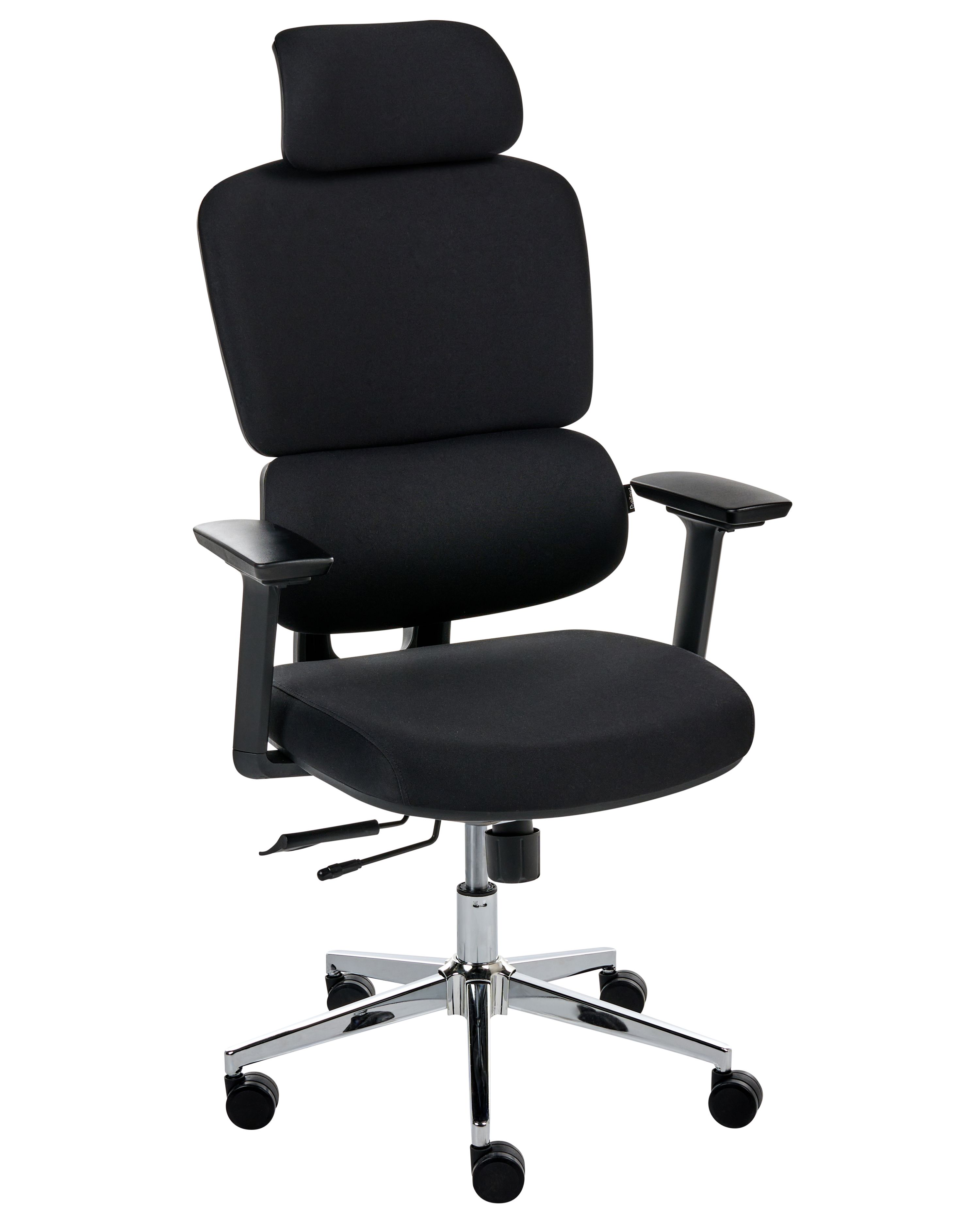 Office Chair VISCOUNT Fabric Black