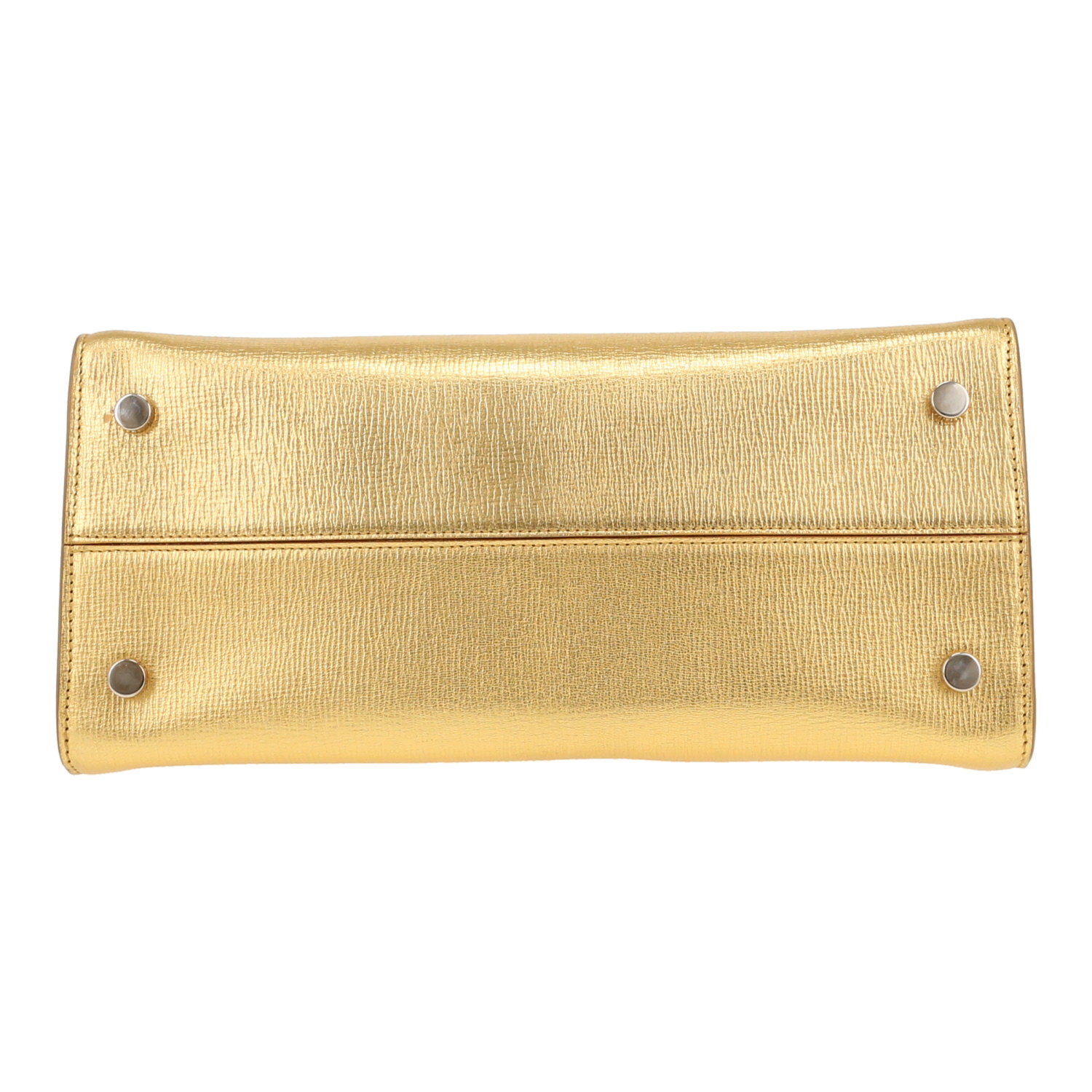 Dior Diorever handbag in gold leather1:1High-quality replica