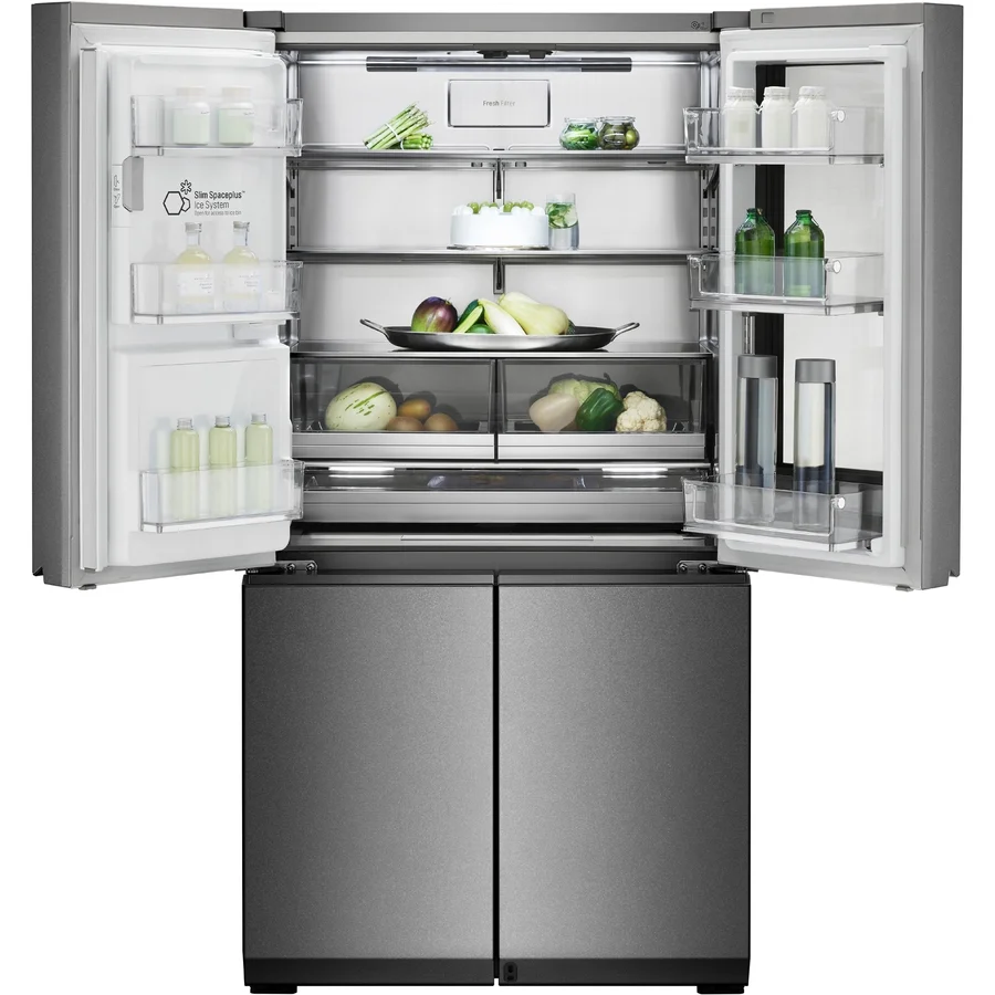 LG Freestanding French Door Refrigerator, Gray - Image 13
