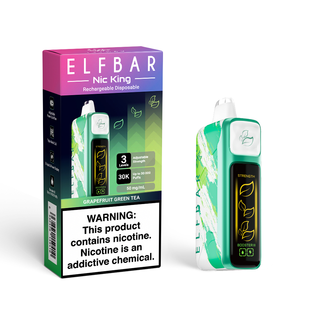 ELFBAR NIC KING 30K ładowalny jednorazowy e-papieros (wszystkie smaki)