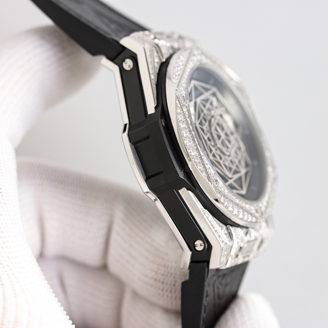 Hublot Big Bang Sang Bleu 45mm Automatic Men's Watch(1:1 replica) - Top club