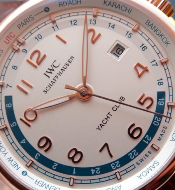 Replica IWC Portuguese Automatic Yacht Club White Dial RG - Elite Watch Atelier
