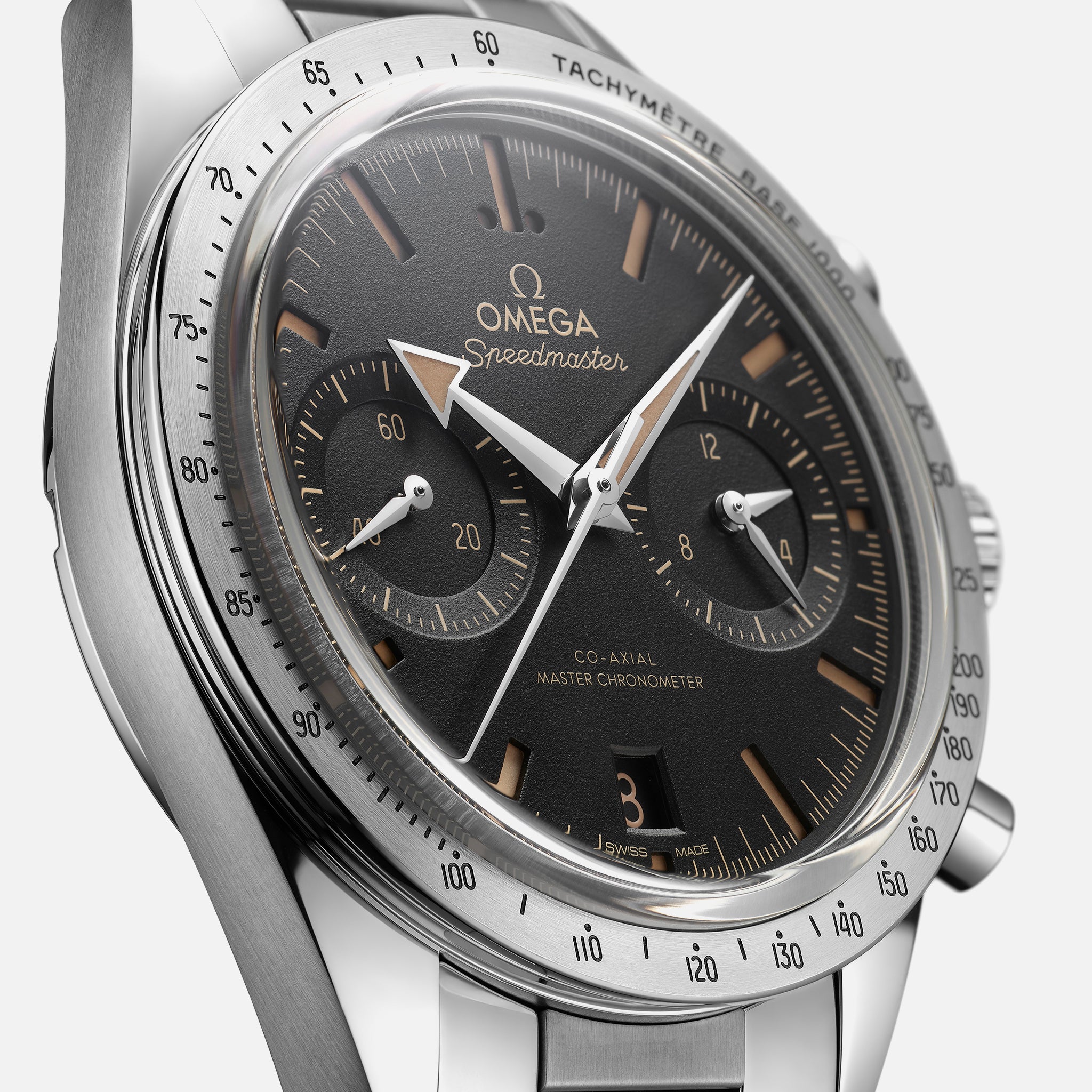 Speedmaster '57 Co-Axial Master Chronometer 40.5mm Black Dial On Bracelet(1:1 replica) - Top club