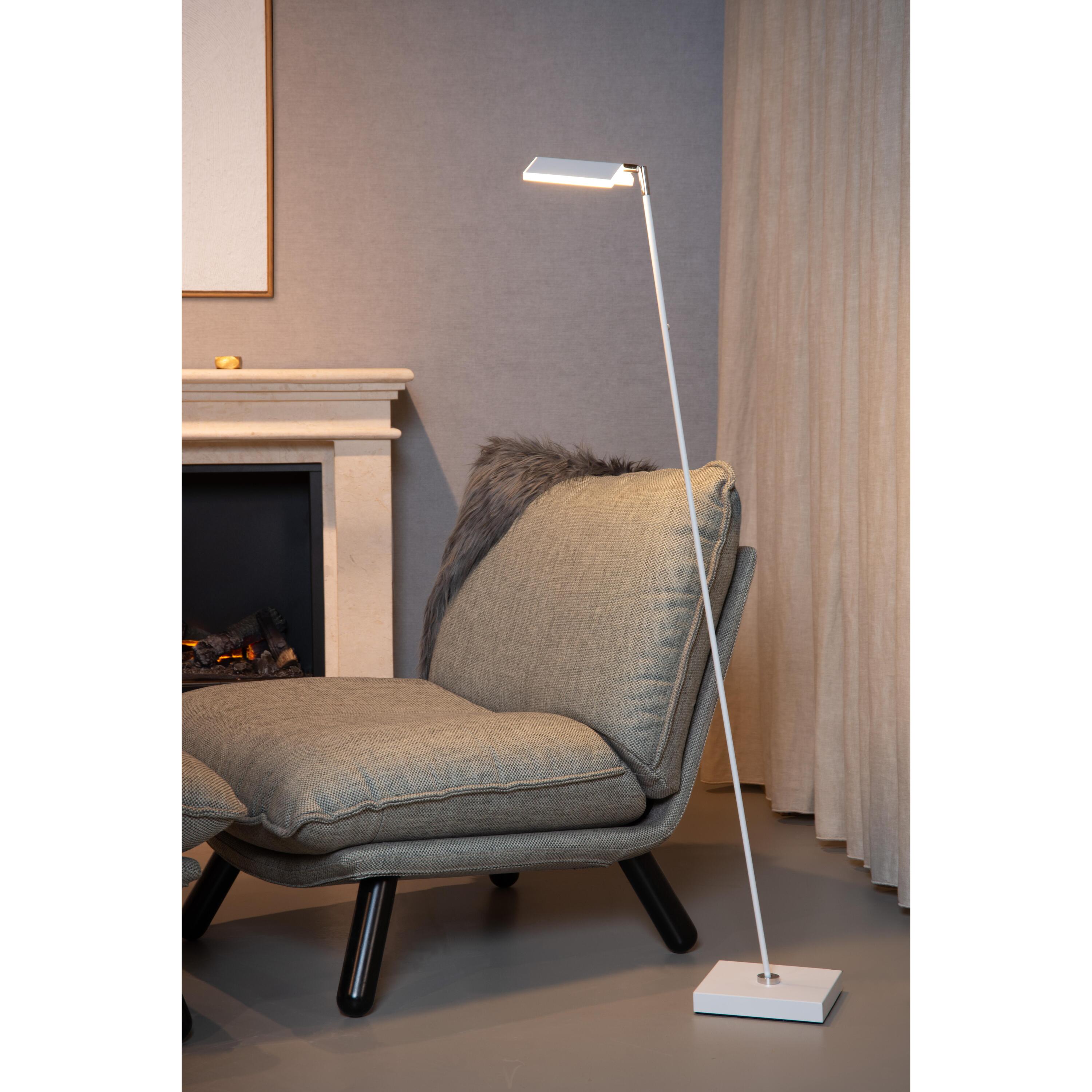 Aaron vloerlamp LED goud messing