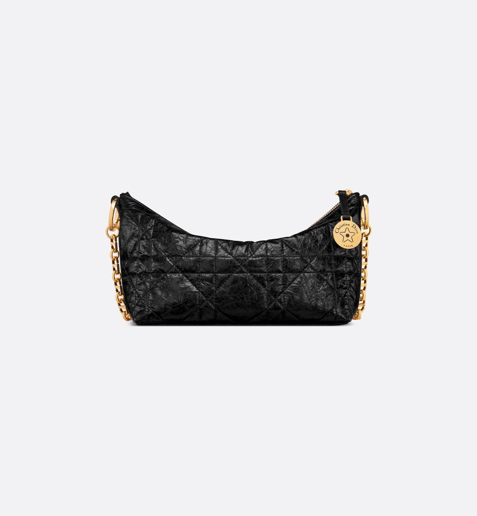 Christian Dior Diorstar Hobo Bag With Chain Bag Black For Women S3202UNIO_M900- 28.5 Cm/ 11 Inches1:1High-quality replica