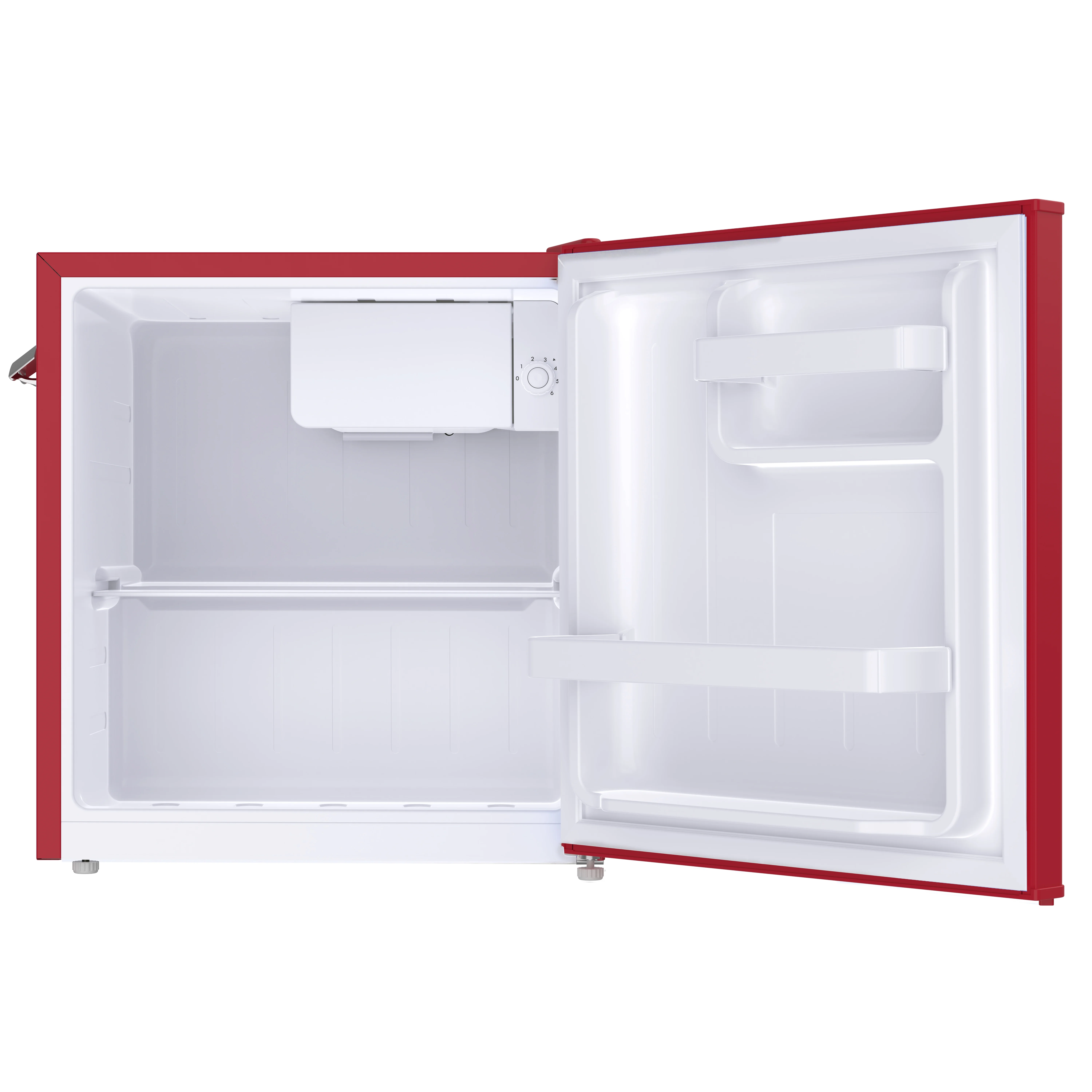 Frigidaire 1.6 Cu ft. Retro Compact Refrigerator with Side Bottle Opener, Coral - Image 58