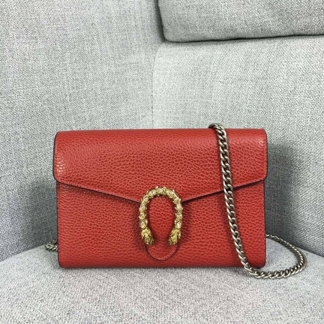 Replica Gucci Dionysus Leather Mini Chain Bag1:1High-quality replica