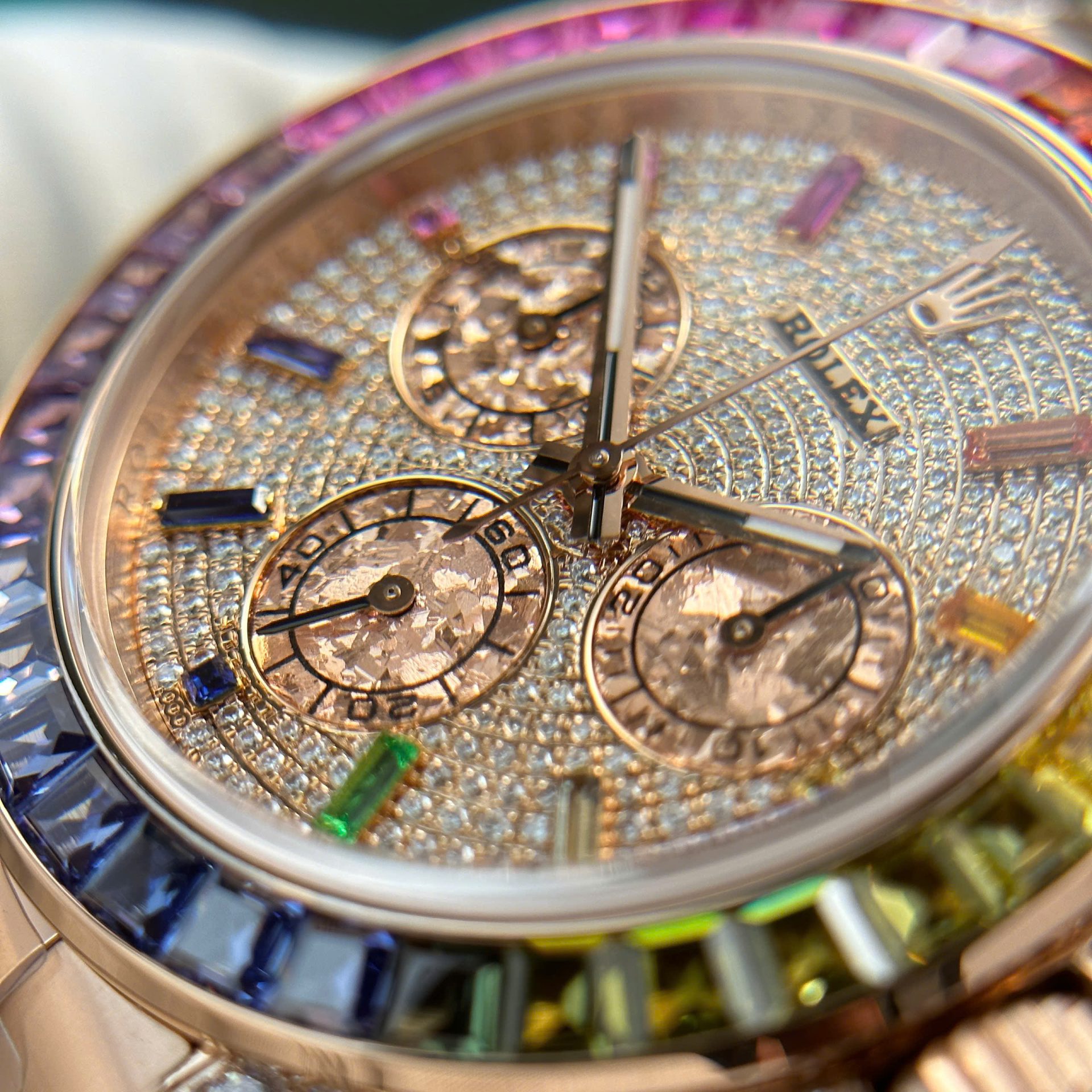 Rolex Cosmograph Daytona 116595 Rainbow Replica Watch BT Factory 40mm - Top club