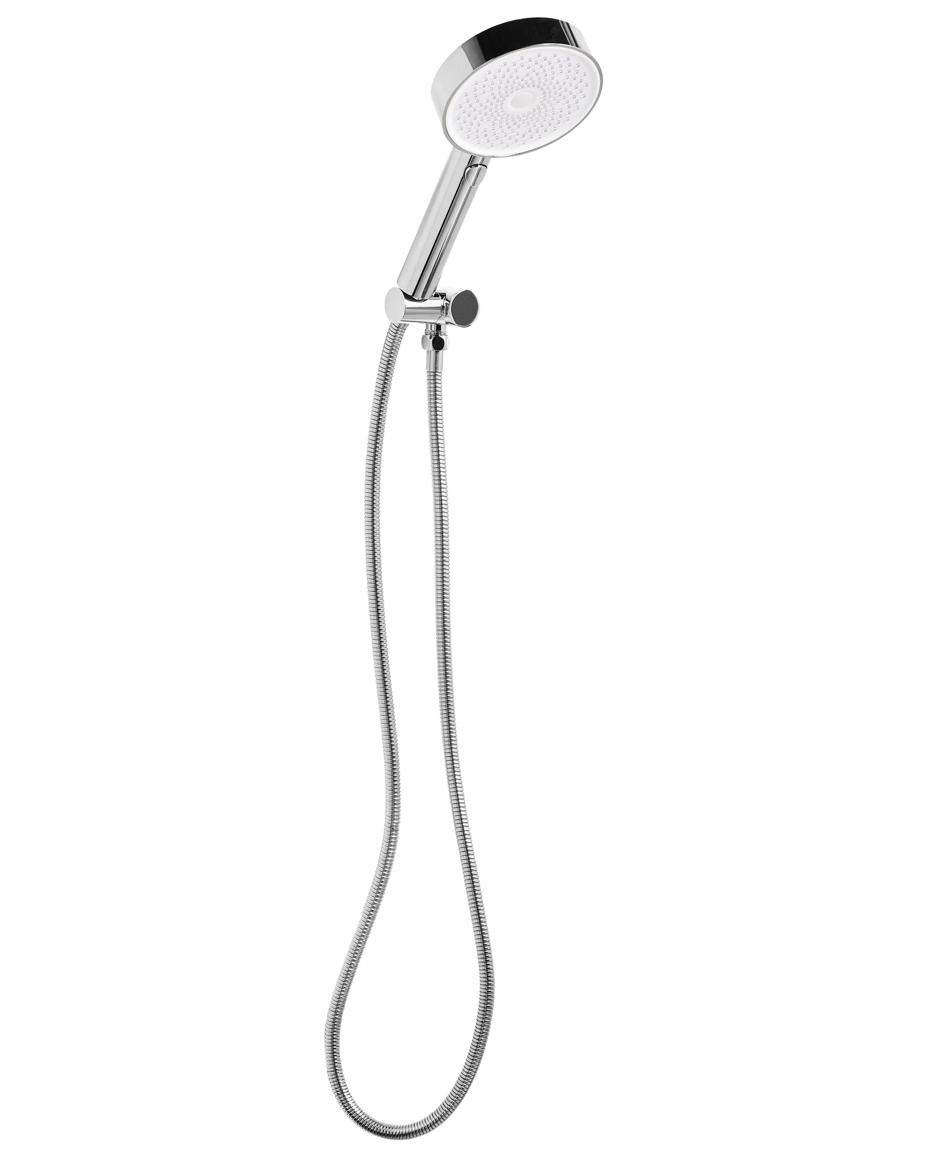 Shower Head and Hose Kit UYUCA 4-function Silver
