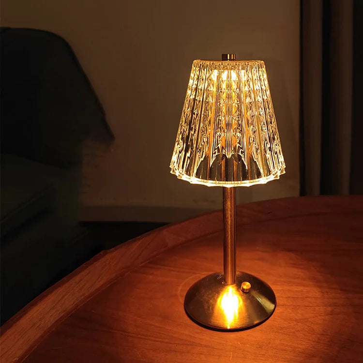 LumiCrystal – Draadloze Tafellamp