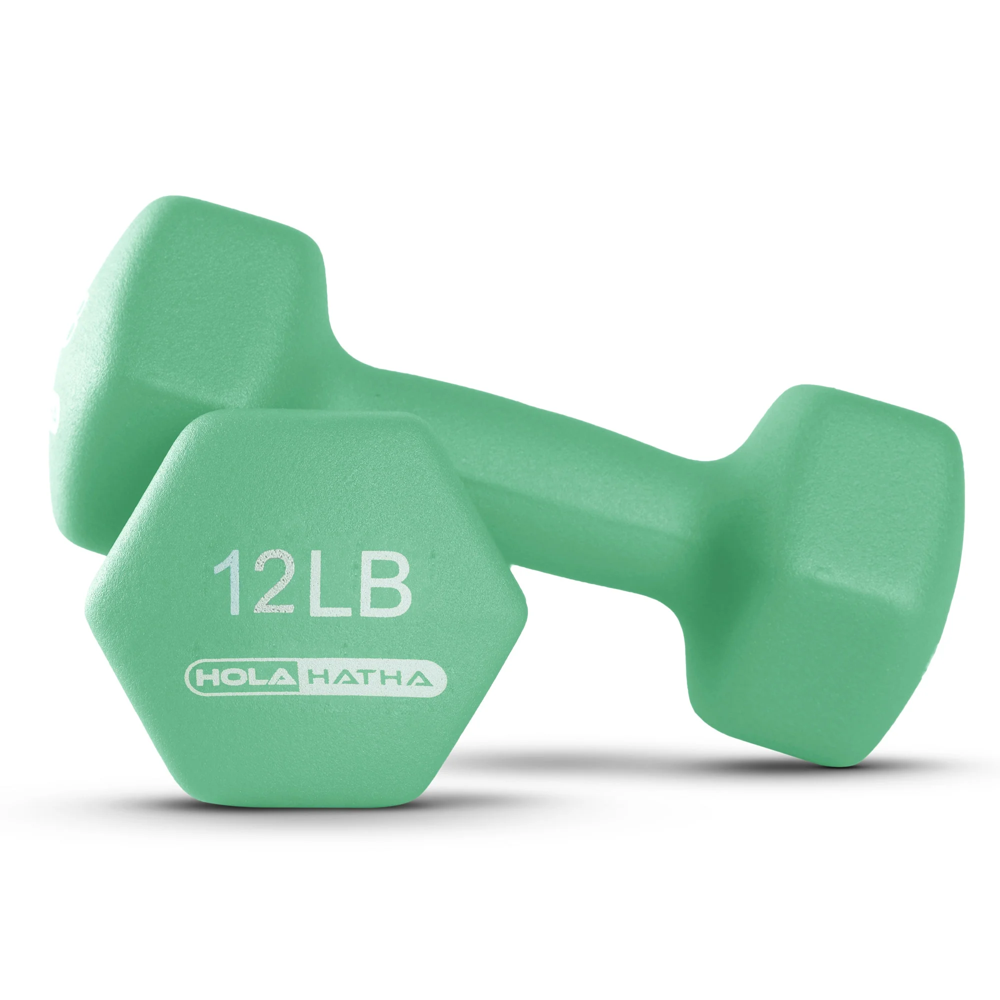 HolaHatha Neoprene Dumbbell Weight Set with Rack (Black), 112.5 lb - Image 39