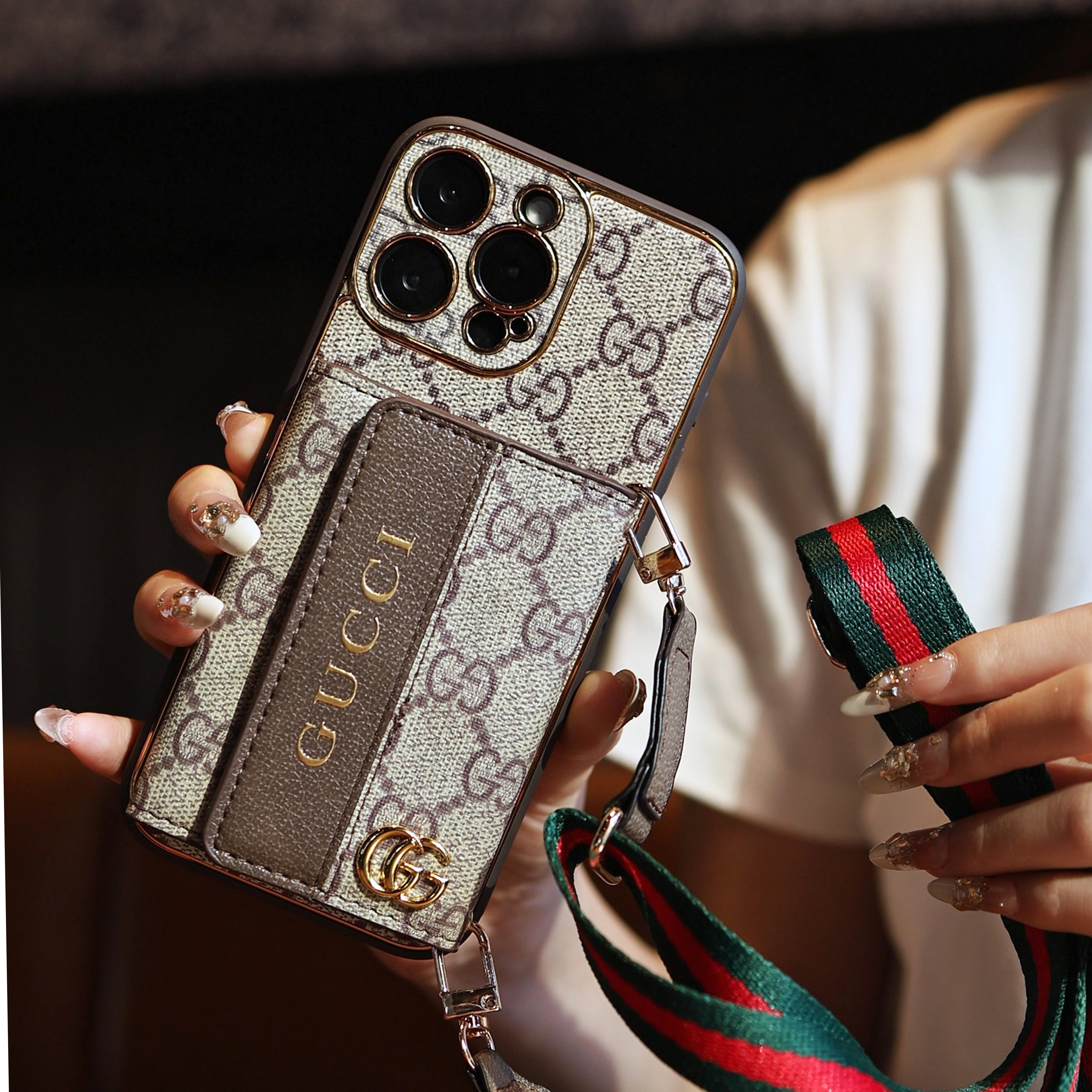 New Classic Luxury Card Holder Phone Case  03 - Wholesale & Influencer