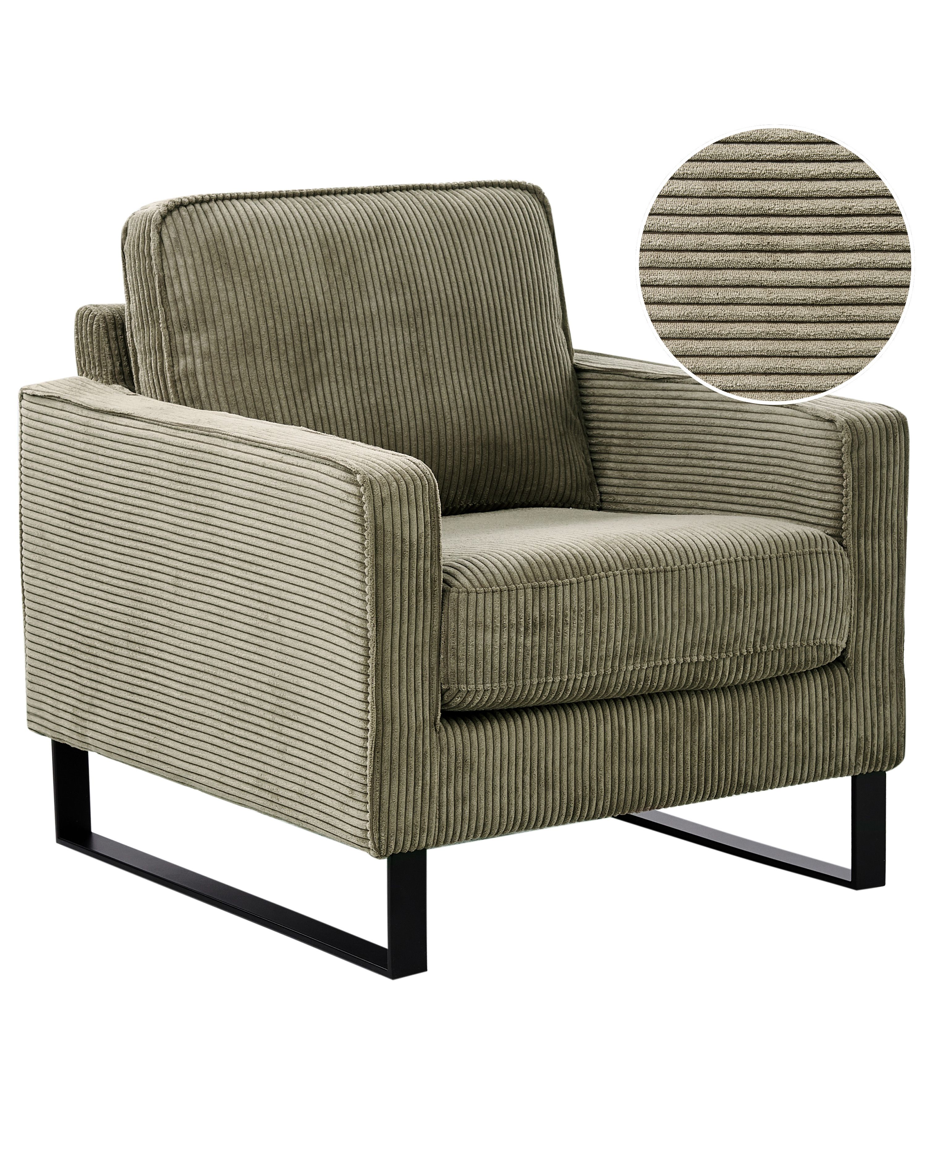 Armchair VIND Corduroy Green