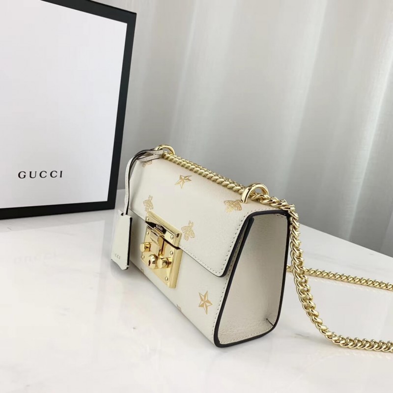 Replica Gucci Padlock Bee Star Small Shoulder Bag 4321821:1High-quality replica