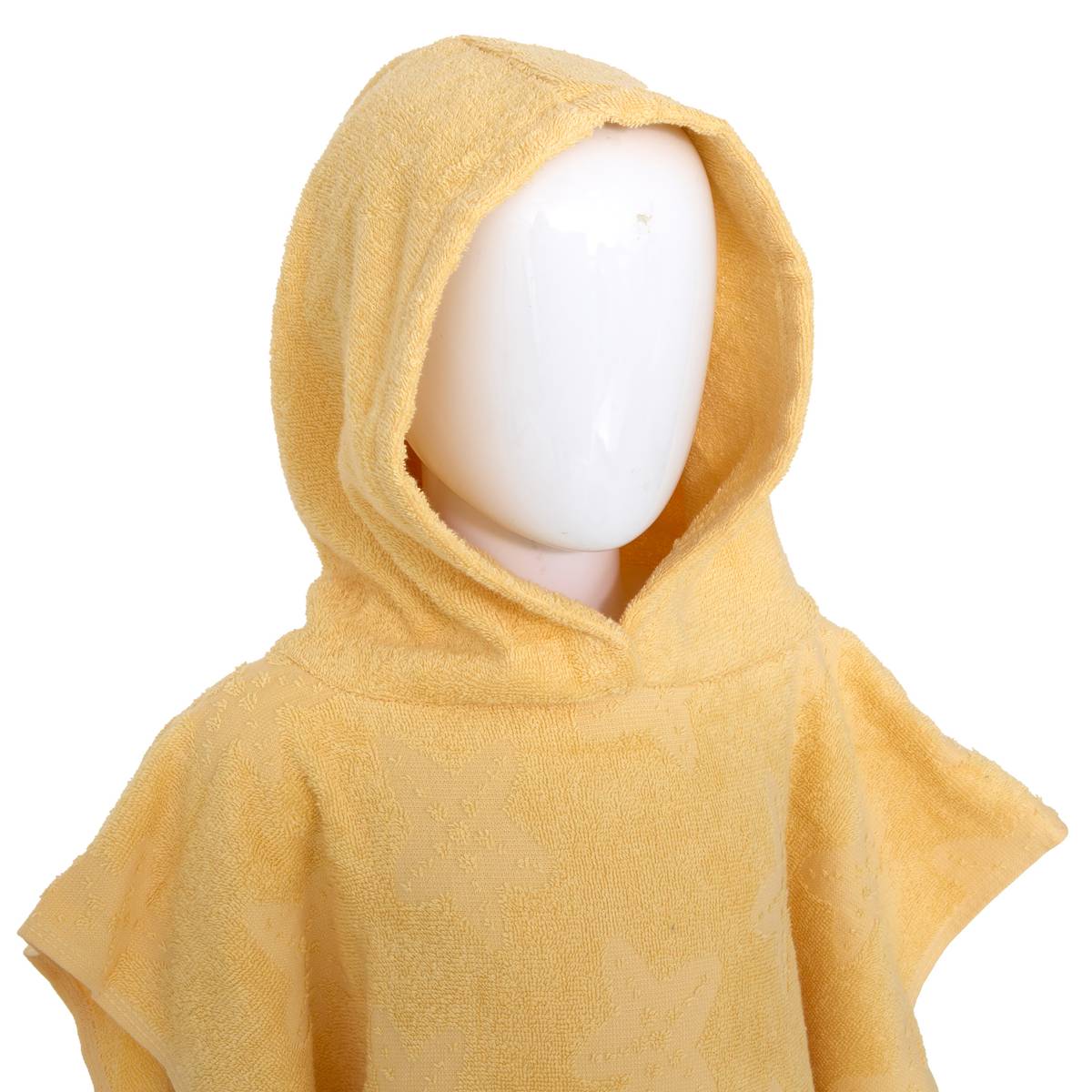 Children's bathrobe and washcloth "Orta" Yellow, 50x2 cm