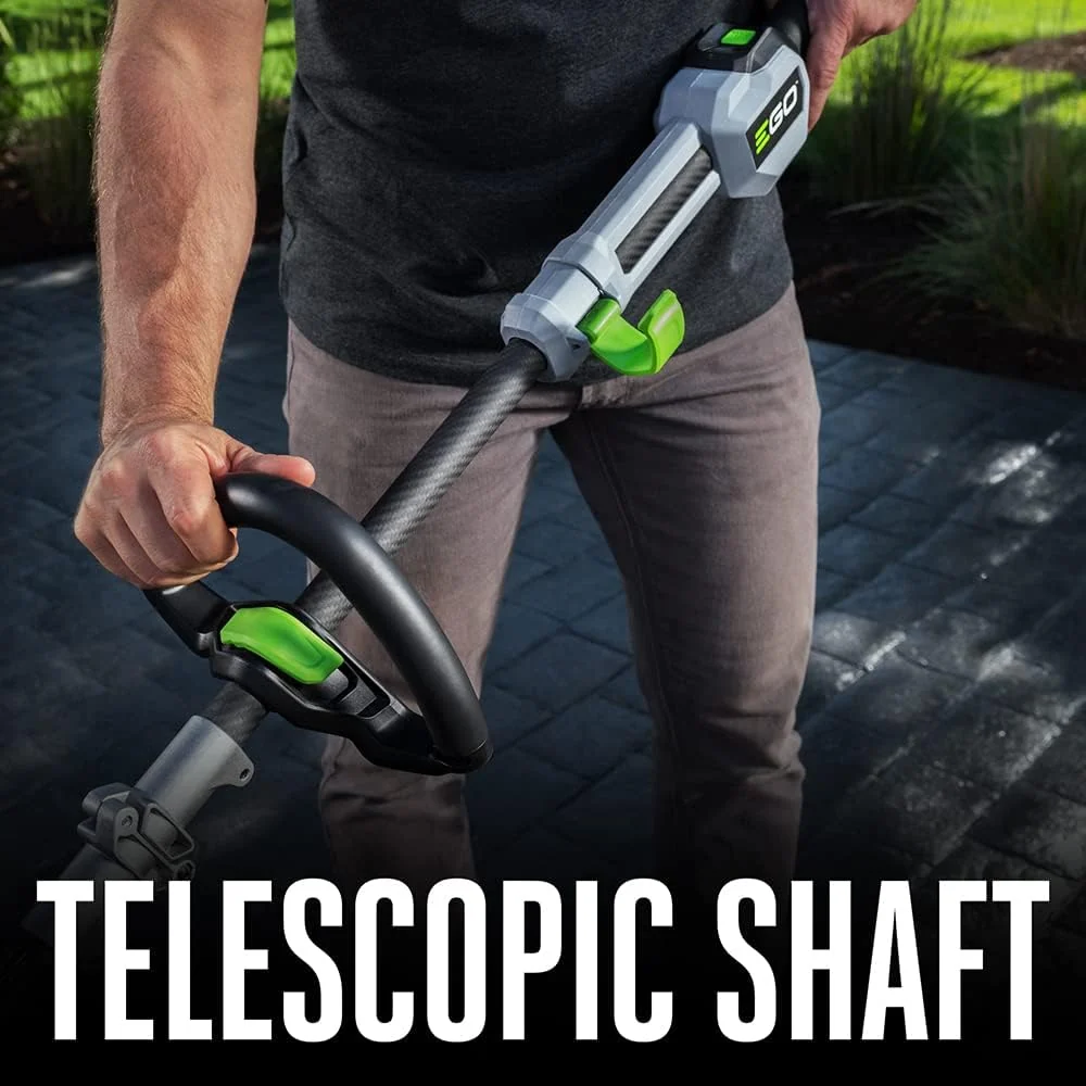 EGO Power+ 56-Volt 16-Inch Cordless String Trimmer With 4.0Ah And BA1400T 2.5Ah Batteries And 320W Charger - ST1623T - Image 4 EGO Power+ 56-Volt 16-Inch Cordless String Trimmer With 4.0Ah And BA1400T 2.5Ah Batteries And 320W Charger - ST1623T - Image 4