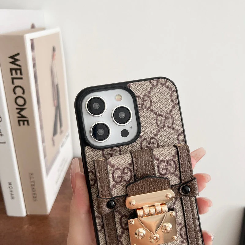 GG Card Bag Chain Classic iPhone Case - Wholesale & Influencer