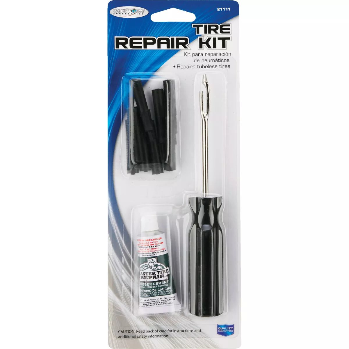 Slime Tubeless Tire Plug Kit (6-Piece)