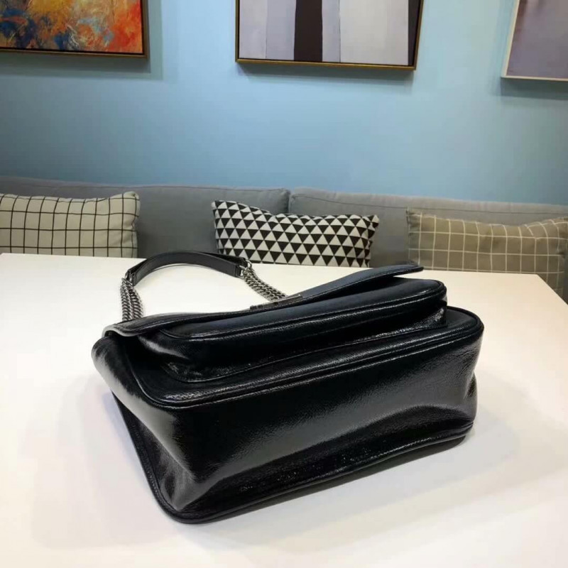 Replica Saint Laurent Niki Baby In Metallic Leather 4988941:1High-quality replica
