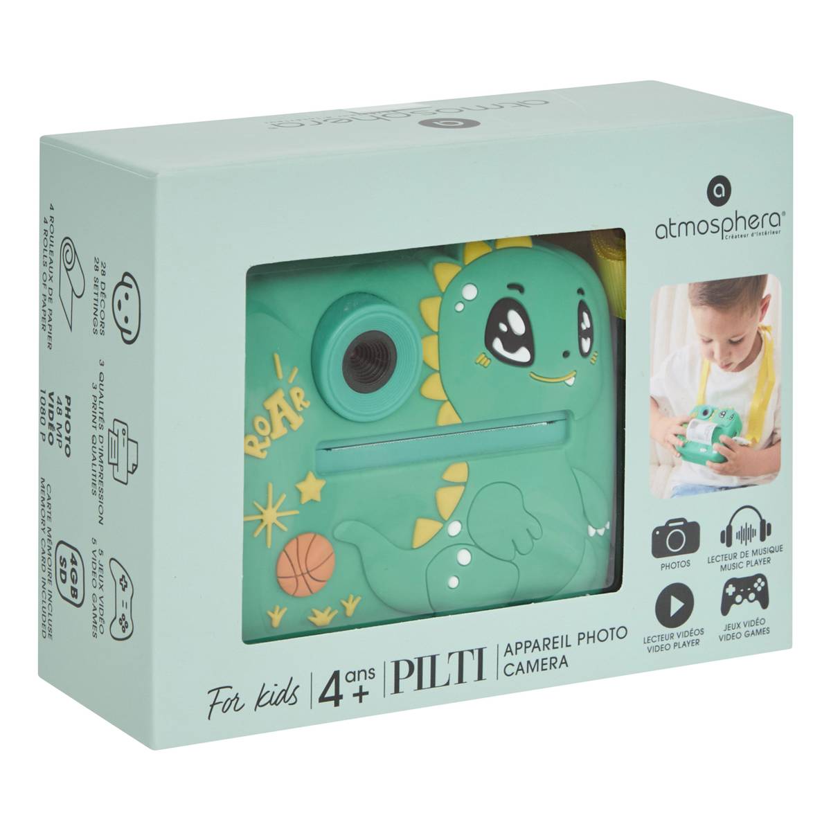 Children's Camera "Pilti" Multicolored