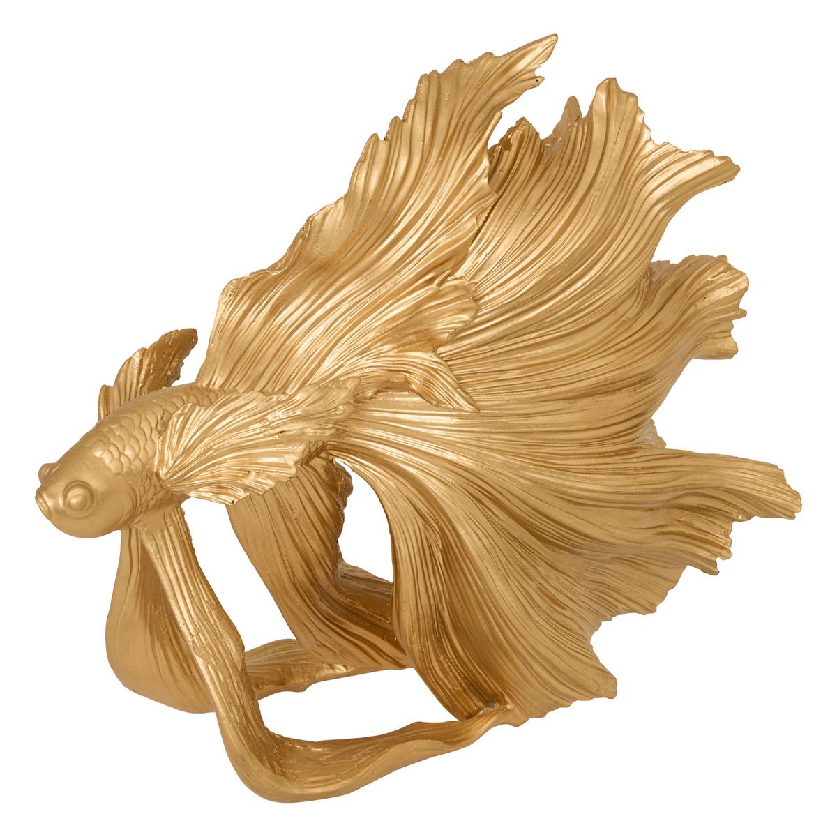 Fish figurine "Jil" Gold, 24.5x9.5 cm