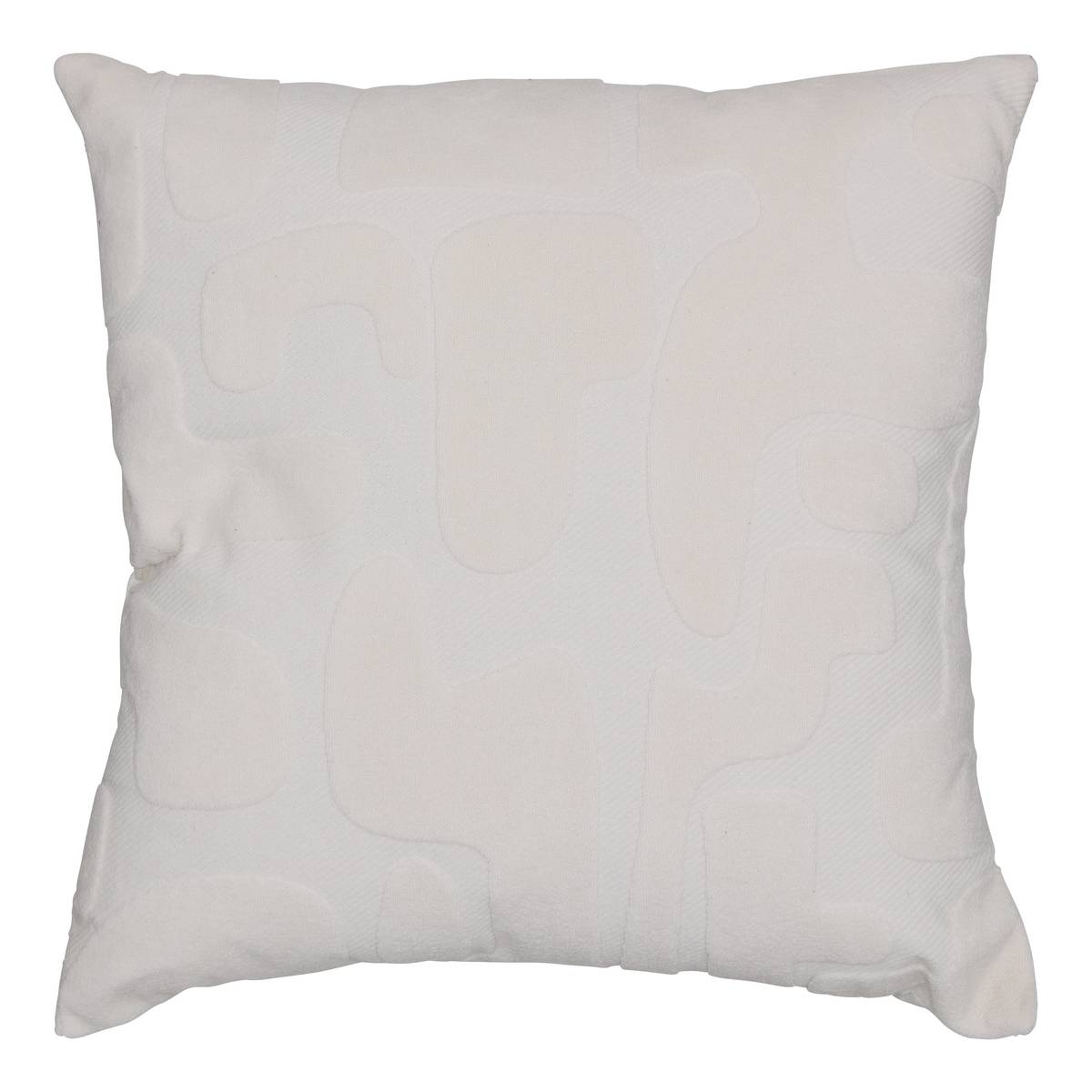 Cushion "Delor" White, 40x40 cm