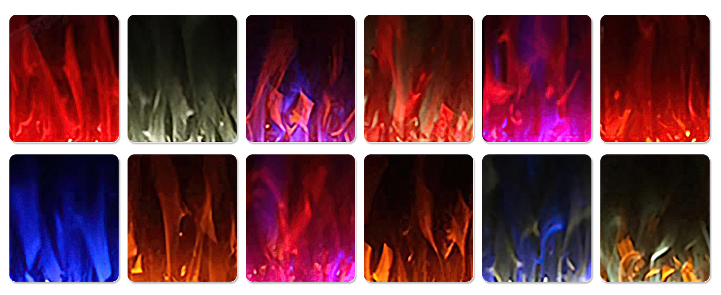 Couleur flamme