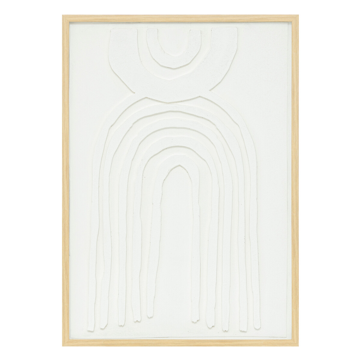 "Bobby" wall decoration White, 50x70 cm