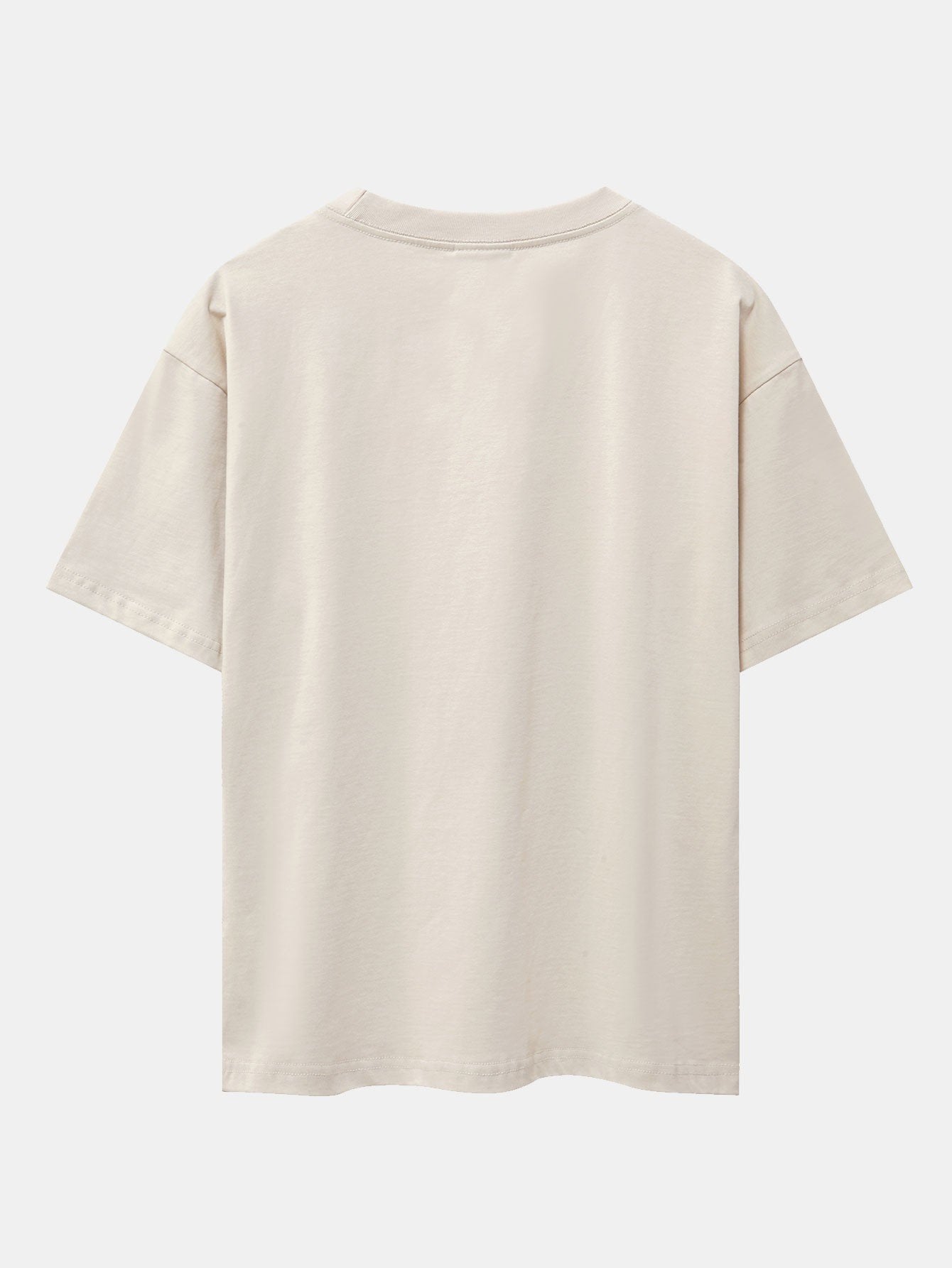 Vintage Alaska Letter Print Heavy Weight Oversize T-Shirt