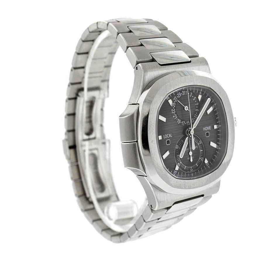 Patek Philippe Travel Time Steel Replica - Elite Watch Atelier