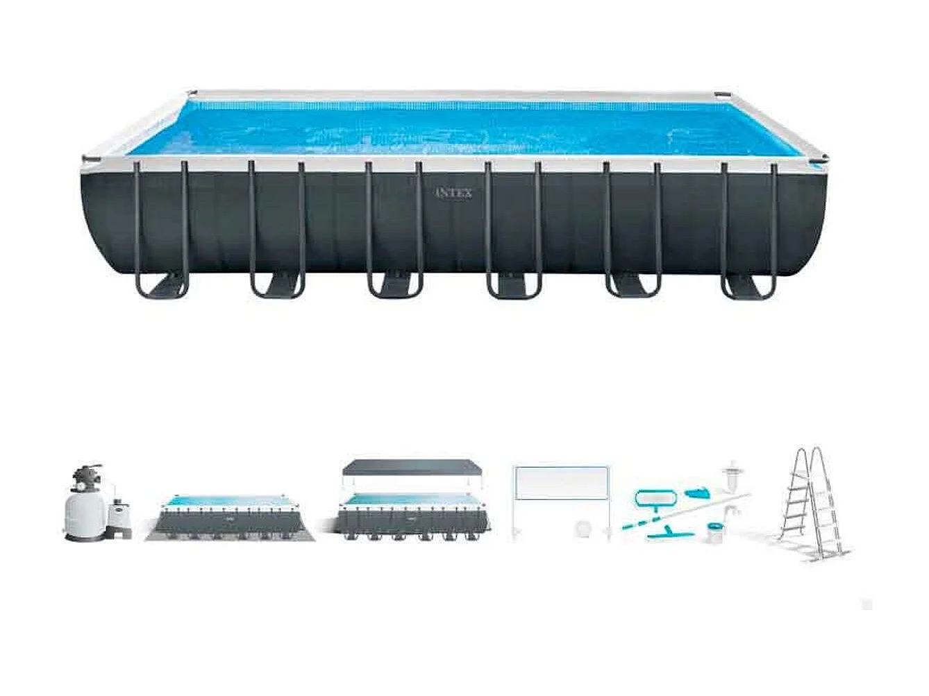 Piscine hors-sol 732x366x132 Ultra Grand Xtr Premium Intex 26368
