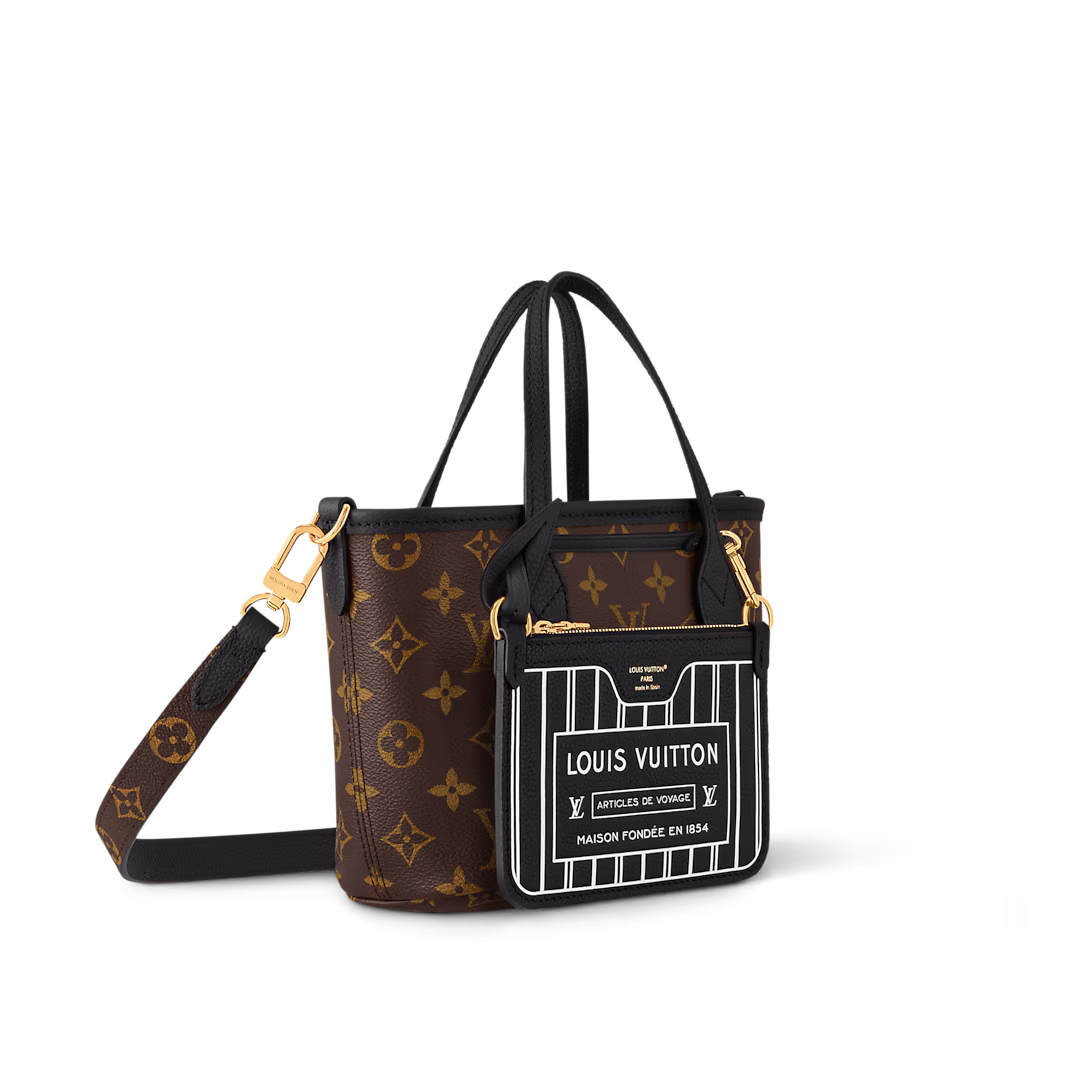 Replicate Louis Vuitton Neverfull Bandoulière Inside Out BB M12099 (1:1 replica)1:1High-quality replica