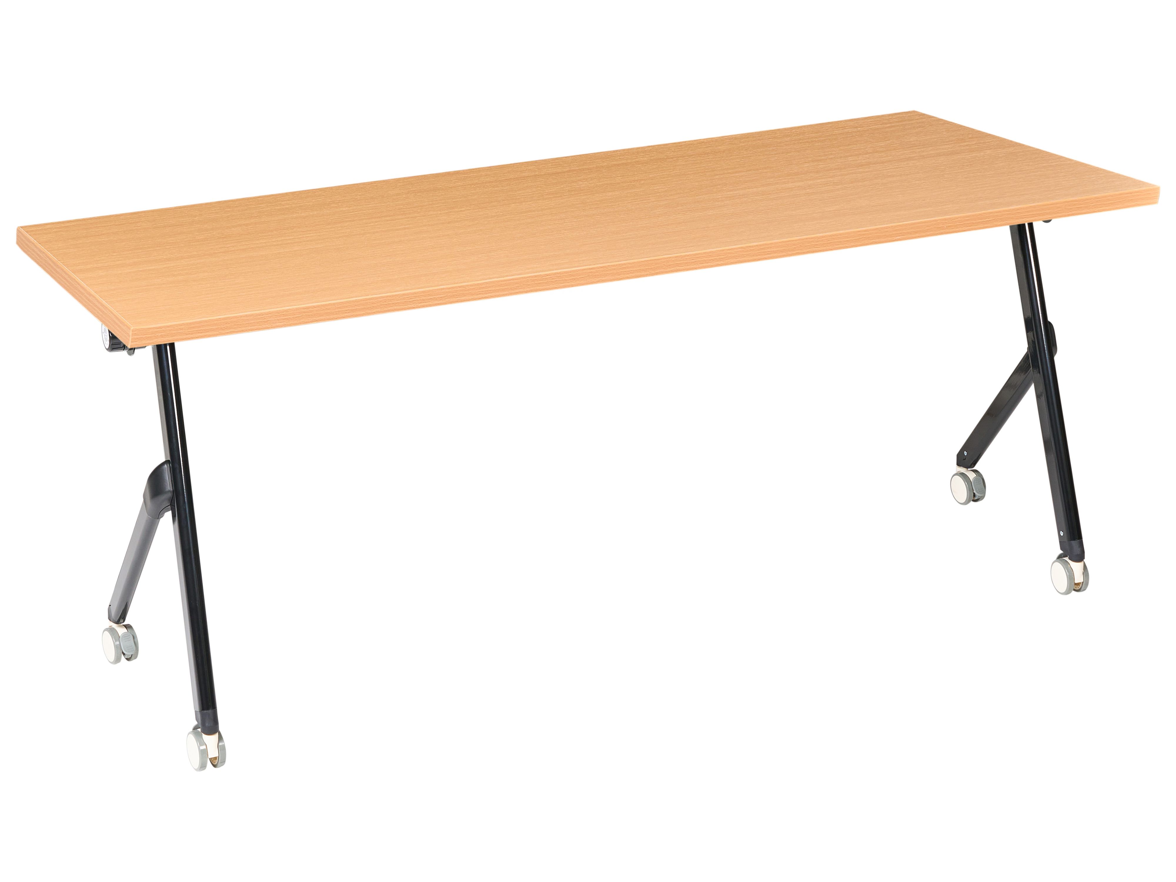 Foldable Office Desk BENDI Brown 180 cm 60 cm