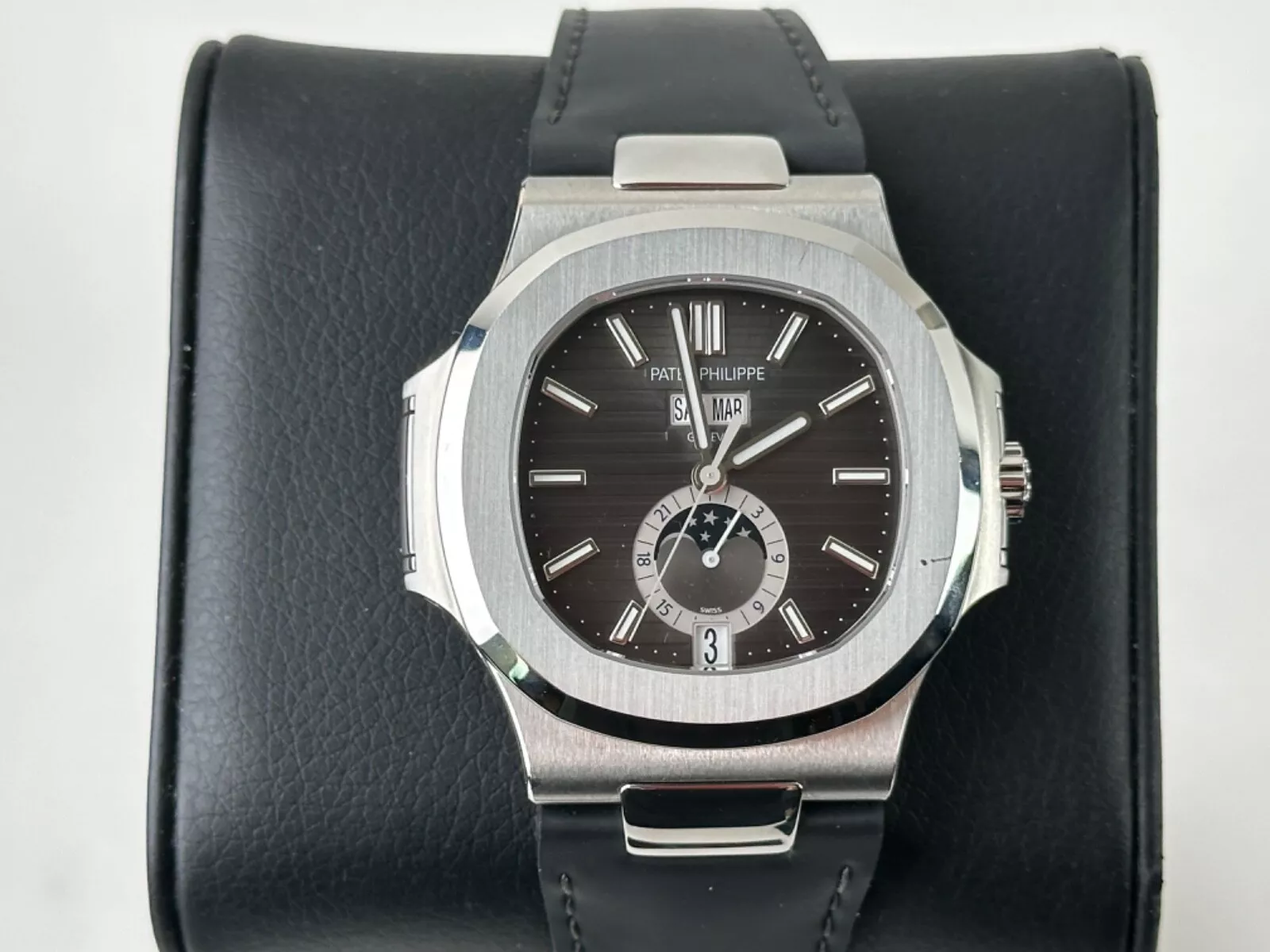 Patek Philippe - Rubber B strap for Nautilus 5726A SS(1:1 replica) - Top club