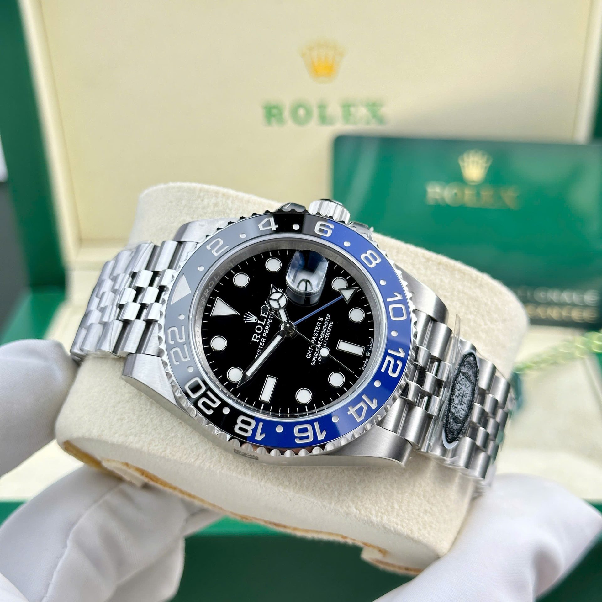 Rolex Replica Watch GMT-Master II 126710BLNR Batgirl Clean Factory 40mm - Top club
