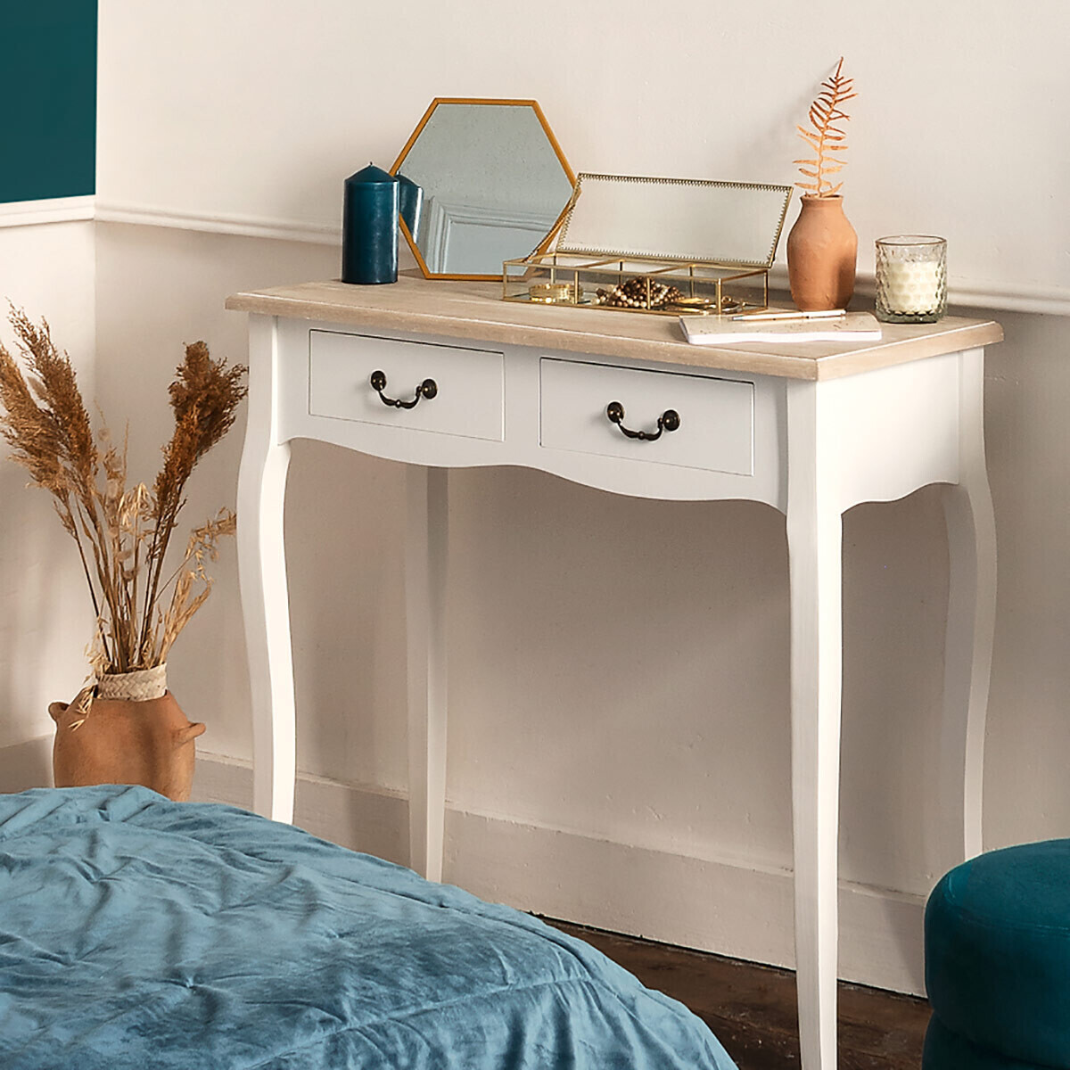 Console "Chrysa" White, L.87 cm