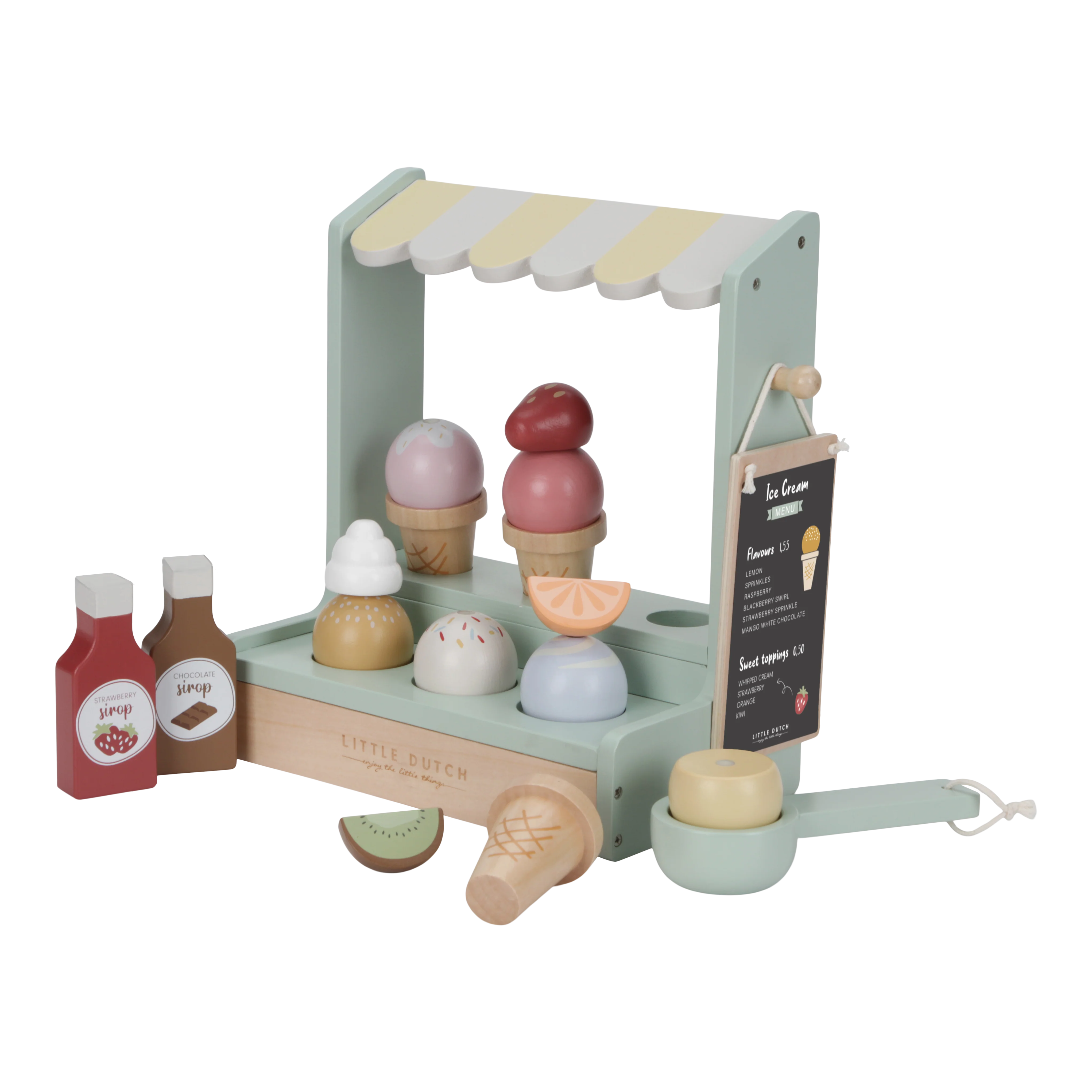 Little Dutch Ice Cream Shop aus Holz