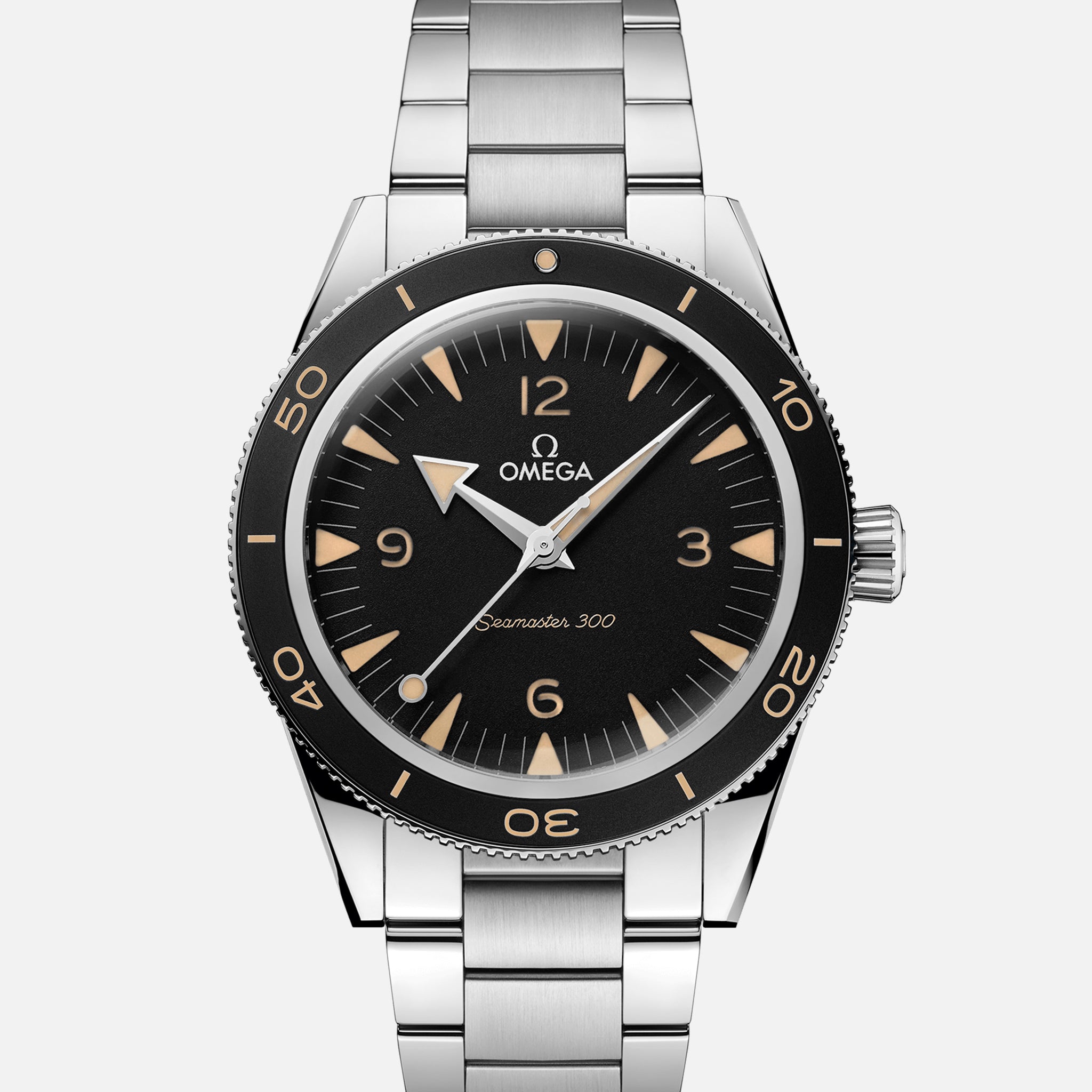 Seamaster 300 Co-Axial Master Chronometer 41mm Black Dial On Bracelet(1:1 replica) - Top club